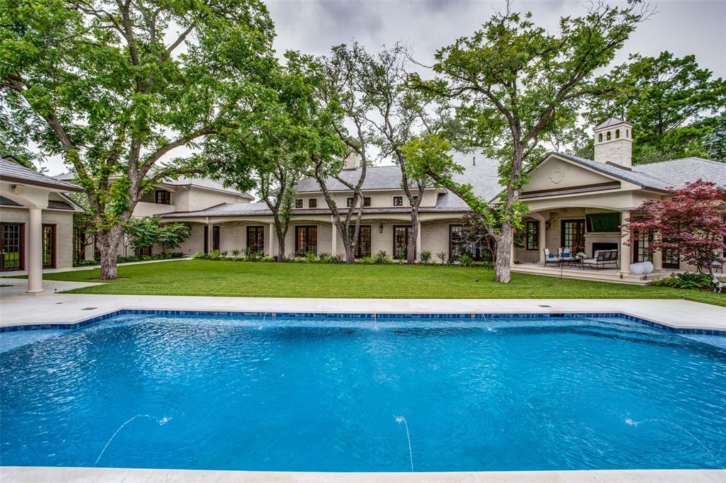 Luxurious estate situated on approximately 1.437 private acres in coveted Old Preston Hollow. Designed by Richard Drummond Davis, this exquisite masterpiece features approximately 16,000 sq. ft. of designer touches and details.Meticulously constructed and renovated over the last 5 years to exacting standards to include; 30' ceiling grand entrance,9 bedrooms, 11 baths, extraordinary 3-story refrigerated wine room, study, home theatre, game room, billiard room, gourmet kitchen with Sub-Zero-Thermador appliances,stunning and spacious master suite with large gorgeous walk-in closets, state of the art fitness center, spa room, abundance of storage, marble and hardwoods, 3 staircases, 4 kitchens, 4 ice makers.
