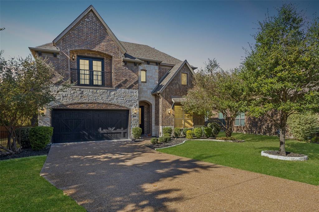 Discover this stunning 2-story brick and stone home in Plano, Texas, showcasing timeless curb appeal, modern design, and spacious living. The wide entry foyer leads into an elegant open floor plan with soaring high beamed ceilings, tall windows, and a wrought-iron staircase overlooking the bright family room with a cozy fireplace. The chef’s kitchen features a gas cooktop, ample counter space, island and seamless flow into the dining and living areas—perfect for entertaining or family gatherings. A formal dining room and dry bar add style and convenience. The primary bedroom suite is located on the first floor for comfort and privacy, complete with an ensuite bath and large walk-in closet. A second downstairs bedroom can easily serve as a home office or guest room. Upstairs, enjoy a theater room, game room, and two additional bedrooms—each with its own private ensuite bathroom not to mention a private Juliet balcony. One upstairs room includes a hidden storage area inside the closet—ideal for a safe or valuables. This versatile home also features a storage room that can double as a mini office or playroom, mud area, finished garage floors, and a 3-car tandem garage with a long driveway. Step outside to a spacious backyard with yards on both sides of the home, offering endless possibilities for entertaining, gardening, or future outdoor living additions.
Located in a highly desirable Plano neighborhood, this home provides convenient access to top-rated schools, shopping, dining, and major highways. Experience the perfect blend of luxury, comfort, and location in one exceptional Plano property.