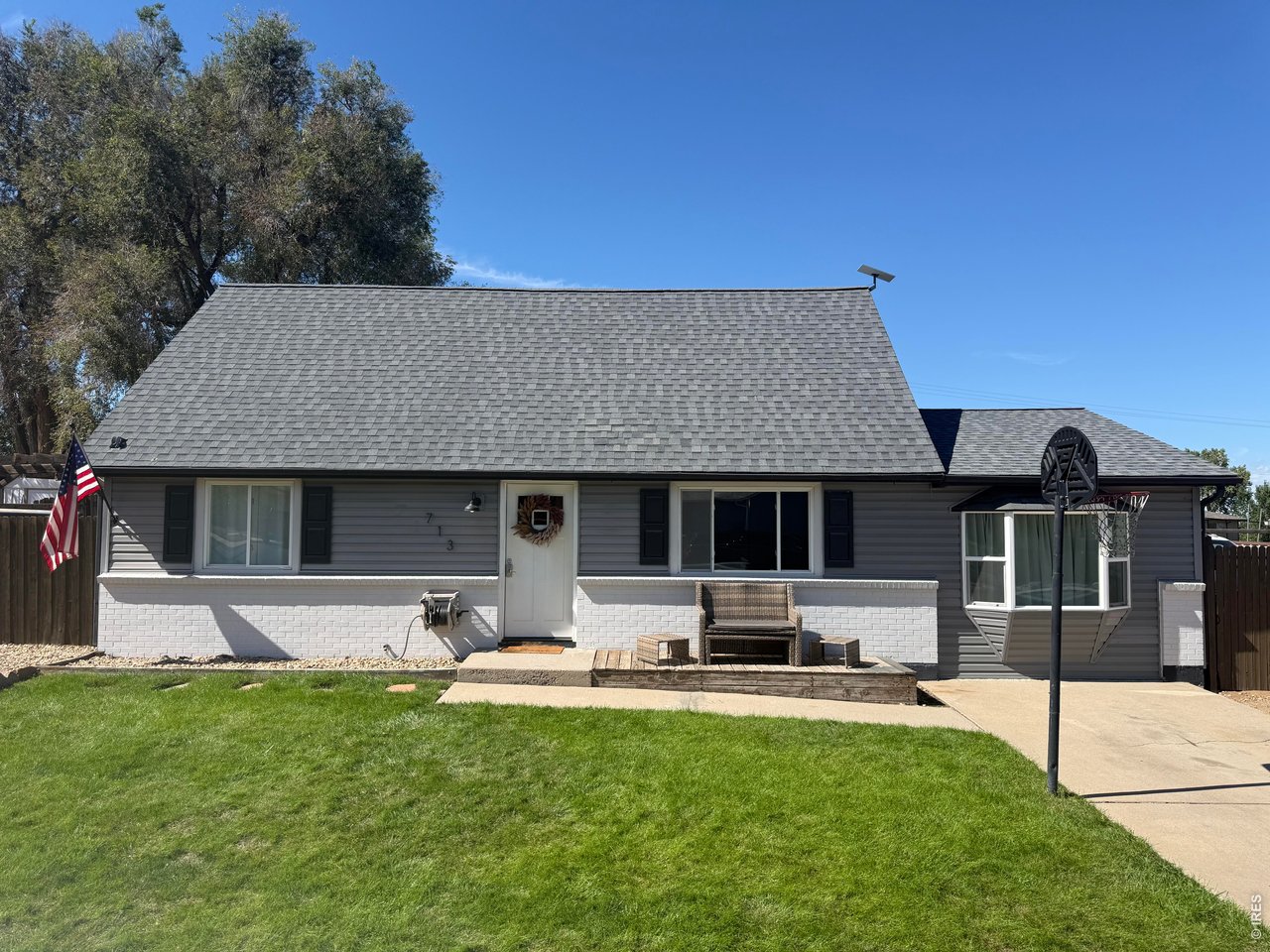 Recently updated one & 1/2 story home with 3 bedrooms, 23'x11' living room, 18'x12' dining area, one 3/4 bath and one full bath, wood privacy fence, lawn sprinkler system, patio, storage shed