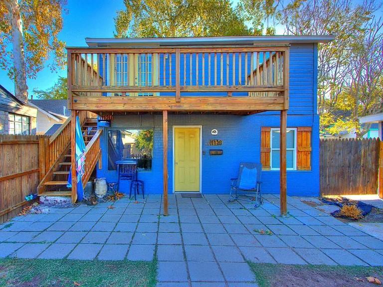 Package opportunity (Listing #1208475) near the OKC Fairgrounds & OSU-OKC. Package list price total is $379,900. Triplex at 1112 N Ross offers (2) 1-bed units and (1) 2-bed unit, each with W/D hookups, separate electric meters and owner-paid water/trash. All three units are vacant and rent-ready—attractive location for rapid lease-up and long-term cash flow. Must be sold and close concurrently with 1110 N Ross (cottage); seller will not divide. Buyer to verify all information, including square footage, rents, expenses, and schools. Seller is an inactive licensed real-estate professional. Full rent-roll package is posted in MLS supplements. Please do not disturb the cottage occupant.