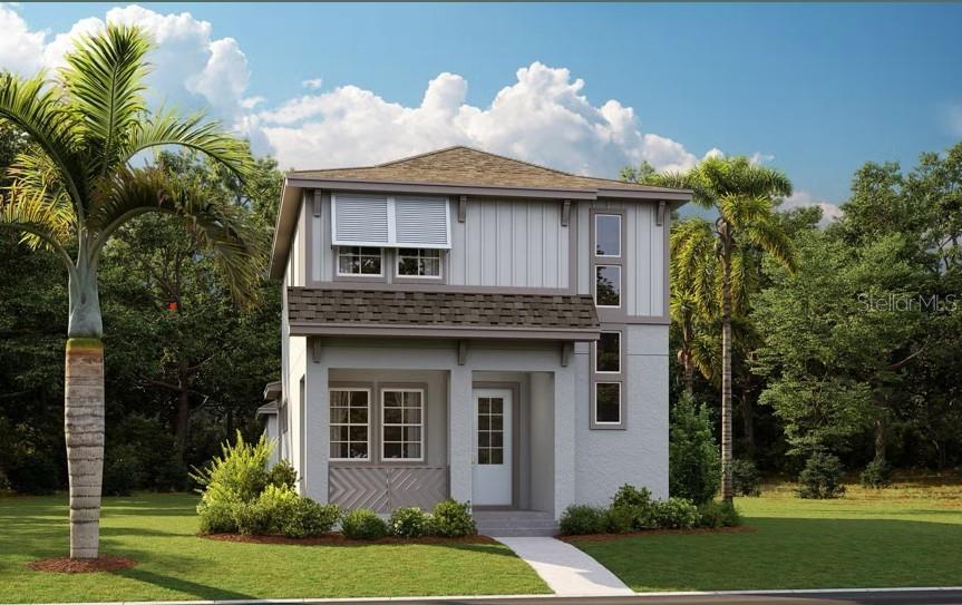 One or more photo(s) has been virtually staged. Welcome to this beautifully designed 4 bedroom, 3.5-bath single-family home in the heart of Laureate Park at Lake Nona. With 2,145 square feet of thoughtfully planned living space, this home offers comfort, versatility, and modern style in one of Orlando’s most vibrant communities.The first floor offers an open design concept with a spacious family room which flows into a cozy dining area, which creates a welcoming space for entertaining and everyday life. As you make your way to the back covered lanai, you will find a Casita with a full bedroom and bathroom perfect for guests or a home office. The rear-load garage enhances curb appeal and maintains a clean, modern exterior.Upstairs, you'll find 2 secondary bedrooms, a spacious loft area that's perfect for a playroom or home office—offering flexible space to suit your lifestyle. In addition, the second floor features a spacious primary suite and spa-like bath.Located just minutes from Lake Nona’s top-rated schools, Medical City, and a variety of dining, shopping, and recreational options, this home combines thoughtful design with unbeatable location.