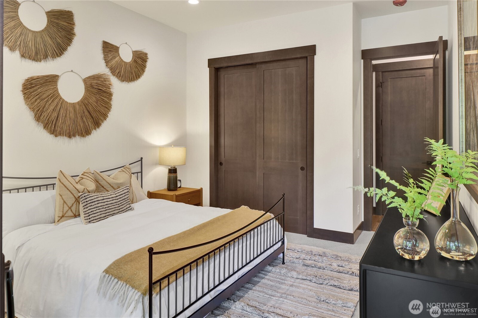 Main floor primary suite
