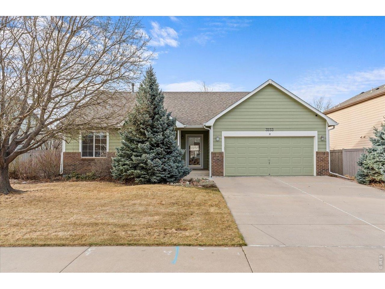 This is the home in Buffalo Creek you've been waiting for! Let's start off with the furnace, AC unit, & water heater all being less than 3 years old! Next we could talk about the abundance of natural light, or the real hardwood floors, or the open floor plan that's perfect for hosting! There is a lot to love about this cute 3 bedroom home. If you were hoping for an additional room for your office, head down to the unfinished basement and check out the office space that feels more like a finished space than it does a basement. As the weather starts to get warmer, walk to the neighborhood park which is arguably one of the BEST parks in Northern Colorado complete with a splash pad, pickle ball courts, and batting cages! This home has been meticulously cared for, it's in a great neighborhood, and at this price it won't last long. Come see it today!