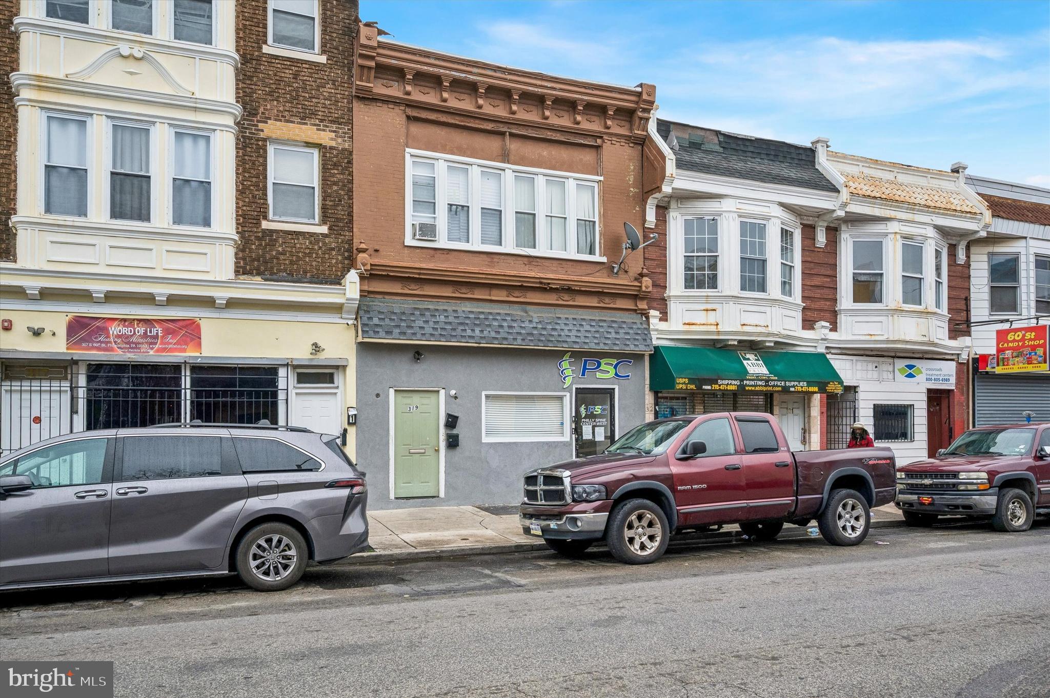 **Great condition 3 units to include 1 Commercial unit and 2- two Bedroom  apartments with a total rent of $3,600 per month. Landlord pays water, tenant pays electric and gas.**This Portfolio is part of a 4 Single Family Homes and 1 Mixed Use Commercial Building  package of rental homes  located in West Philly. All of the units are rented. Properties are in good condition, and this package is a nice long-term investment. A full agreement of sale and Proof of funds is required, and with agreeable terms and conditions, a 10-day due diligence will be granted to buyer with a full property tour and financials.  Seller prefers to sell the full package. All offers will be presented and proof of funds with financial strength is required, all units are legal Multifamily and have been lead tested with rental licenses. All deposit checks/wires must be received within 48 hours of a signed agreement of sale. These rental homes will offer a good yield as Philadelphia continues to build momentum.  Other properties: 5808 Master, 5128 Ogden, 5723 Commerce and 5145 Ogden.