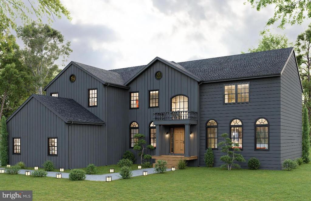 Stunning 4,300 sq. ft. modern single-family home on a serene one-acre lot. This 5-bedroom, 4-bath residence features an open-concept layout with neutral tones and a designer kitchen boasting a large center island. The spacious first-floor primary suite includes a luxurious bathroom and walk-in closet. Upstairs offers four additional bedrooms, each with access to a full bath. Enjoy the convenience of laundry rooms on both levels, a three-car garage, and an unfinished walkout basement ready for customization.  perfect blend of modern style, comfort, and functionality. Due to be completed by 12/2026 , the FULL house plans are in the document section of this listing.