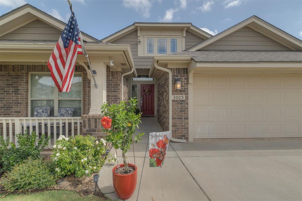 Discover a floorplan unlike anything else in Greenleaf Trails! This custom-built, one-of-a-kind property is packed with premium upgrades, starting with a high-efficiency Geothermal system and a fully insulated, heated, and cooled garage (that has been extended in size & standup Saferoom). Designed with accessibility in mind, the home features thoughtful ADA-compliant upgrades throughout, 4 bedrooms & 3 full bathrooms.The interior layout is incredibly versatile, boasting two primary suites. The main primary suite offers a convenient connection to the laundry room, double sinks, and a spacious closet. The second primary suite features a unique pass-through from the closet to an adjoining room—perfect for a nursery, private office, or true bedroom.The heart of the home is the generous living area, which flows seamlessly into the kitchen and dining spaces. A wall of windows along the back allows natural light to pour in, illuminating the quartz countertops, one-level island, and walk-in pantry. (Note: The kitchen is currently electric, but gas is already stubbed behind the cooktop for culinary enthusiasts).Step outside to your private oasis. Relax on the screened-in back patio overlooking a backyard filled with perennial plants, maintained effortlessly by an installed drip system. Situated right behind the neighborhood pond and near multiple walking trails and the community playground, your lot offers both beauty and recreation.Located just minutes from I-35, the University of Oklahoma, and Downtown Norman, this home offers the perfect blend of tranquility and convenience. Ask for the full list of upgrades!
