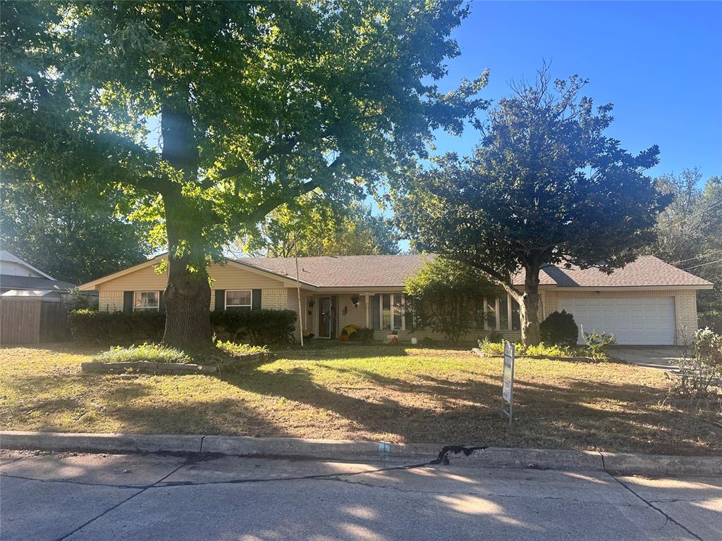 LOCATION! LOCATION! LOCATION!!! Are you wanting to be a short walk (6 minutes) away from a great elementary school (Cleveland)? YES! Perhaps being less than 2.5 miles from OU campus is something you want? YES AGAIN! Or, if you're like me, the important thing is to be less than 2 miles from some good coffee shops and restaurants! AND YES AGAIN!!! All of this plus a solid home built in 1970 with some cool vintage features you might want to keep (look at that tile in the entry)! With some updating of your own, this could be that home of your dreams! 2 large living areas, 2 dining areas, large kitchen, 4 BEDROOMS, beautiful large lot! So much to love about this home!