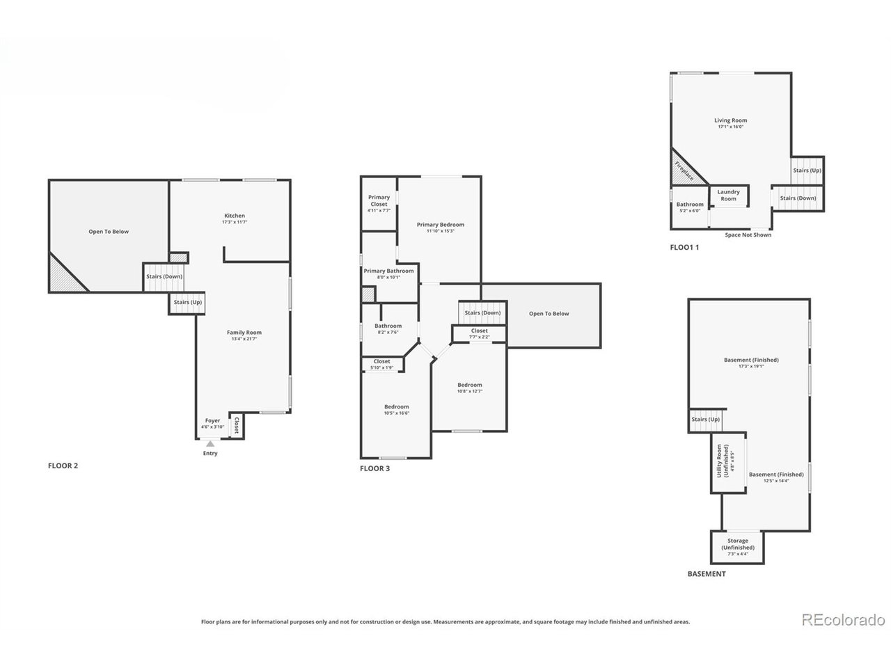 Welcome to this beautifully updated home in the highly sought-after Stroh Ranch community, ideally situated on a premium lot backing to open space and scenic trails. Mature trees and a charming front porch create inviting curb appeal, while the backyard offers exceptional outdoor living with a covered patio and elevated deck-perfect for relaxing or entertaining while taking in the expansive views. Inside, you'll find a light-filled, multi-level layout with vaulted ceilings and an open, airy feel. The main living and dining areas showcase impressive ceiling height and flexible space, currently designed for both entertaining and everyday living. The updated kitchen features white cabinetry, sleek dark countertops, subway tile backsplash, stainless steel appliances, and ample storage, seamlessly connecting to the dining area and overlooking the main living spaces. A cozy lower-level living room with fireplace provides an additional gathering space, while the finished basement offers even more room for recreation, media, or a home gym. Large windows throughout bring in abundant natural light and highlight the home's open-space setting.Step outside to enjoy direct access to the greenbelt and trail system just beyond your backyard, offering privacy, views, and an active Colorado lifestyle. Residents of Stroh Ranch enjoy access to a community center featuring pools, a fitness facility, tennis courts, and miles of trails. Conveniently located near shopping, dining, and top-rated schools, this home offers the perfect blend of comfort, functionality, and location.