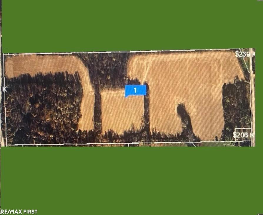 An exeptional opportunity for investors, developers, or those seeking a strategic land hold in a growing area of Macomb County. Acquire 60.73 acres of prime land in Lenox Township. This exceptional parcel offers 1,588.73 feet of frontage on Rosell and Bates road and long-term development potential. The seller is open to a land contract with up to 32 months, and terms are negotiable, offering flexibility for qualified buyers. R1 1.0 acres minimun lot size.