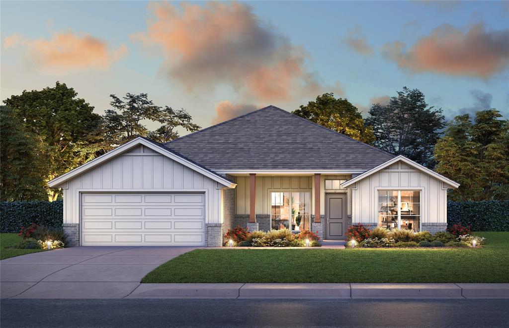 This thoughtfully designed single-story home offers a spacious and functional layout with four true bedrooms, two full bathrooms, and an open-concept living area that connects the kitchen, dining, and living spaces with ease.

At the center of the home, the kitchen features a large island, quartz countertops, soft-close cabinetry, Samsung appliances, under-cabinet lighting, and a walk-in pantry. The layout flows smoothly into the dining area and living room, creating an ideal space for both everyday living and entertaining. A beautiful fireplace adds warmth and character to the main living area, while wood-look tile flooring throughout adds style and durability.

The private primary suite is located at the rear of the home and features tray ceilings, a spa-like bathroom with an oversized tiled shower, soaking tub, dual vanities, and two walk-in closets. Three additional bedrooms are situated at the front of the home near a full bathroom, offering comfort and convenience for family or guests.

An oversized covered back patio provides the perfect spot for outdoor dining, relaxing, or hosting gatherings year-round.

Additional features include a separate utility room, generous storage, and a two-car garage with direct access to the home.

Built with long-term value and performance in mind, this home includes a pre-piered foundation, tornado safety straps, radiant barrier decking, a Schluter shower system, Uponor PEX plumbing, 16-inch on-center framing, a Navien tankless water heater, and Low-E Thermalpane windows for improved energy efficiency and peace of mind.

Located in a growing northwest Oklahoma City neighborhood, the home offers quick access to the Kilpatrick Turnpike, I-40, I-44, and NW Expressway, placing shopping, dining, parks, and schools just minutes away.

This home combines high-end finishes, quality construction, and smart design in one complete package. Schedule your showing today before this opportunity is gone.