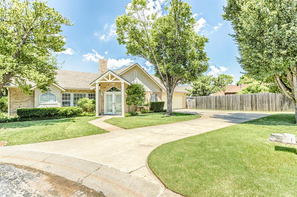 This charming home in The Arbors is quietly nestled away from busy streets but close to easy transit, schools and shopping. The Arbors in Summerfield is a very desirable neighborhood that has been extremely well maintained therefore enhances long term porperty values.  There are three neighborhood pools in the area with free access to all residents. Less than a half mile away in one of the gems of the City of Oklahoma CIty Parks.....Bluff Creek Park, adjacent to Lake Hefner.  There are all kinds of trails for biking, running, and walking. The decor of this home is well appointed with lots of high quality trim work. The yard is surprisingly spacious afording a large play area in back.    The garage is complete with a storm shelter.  The roof has just been replaced in July of 2025 with a high definition comp shingle.