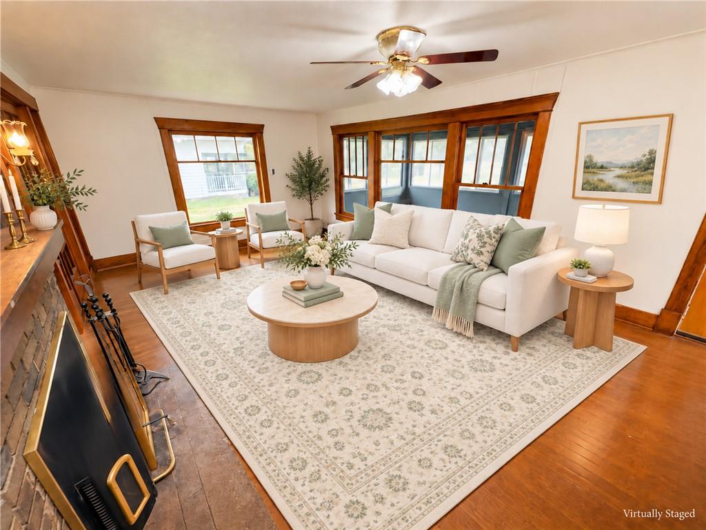 Welcome to 409 W Miller Street, a beautifully updated home that combines the warmth of small-town living with the comfort of modern updates. Nestled in the heart of Appleton City, this spacious residence offers 5 bedrooms and sits on nearly half an acre, giving you the perfect balance of privacy, space, and community charm. From the moment you arrive, you'll notice the fresh new exterior and interior paint that gives the home a crisp, inviting feel. Inside, the updates continue with new flooring and hardwoods throughout, creating a seamless flow from room to room. The kitchen has been refreshed, featuring beautiful cabinetry, countertops, and finishes that provide both style and function. The bathrooms have also been updated, offering a clean, contemporary feel with fixtures and finishes designed for everyday comfort. With five potential bedrooms, there is room for everyone-whether you need space for a growing family, a dedicated home office, or a quest room for visitors. The thoughtful lavout ensures flexibility to meet vour lifestvle needs.Tons of storage including a huge outbuilding and detached garage. Step outside and enjoy nearly half an acre of land, a rare find within city limits. The generous yard is perfect for gardening, play, or simply relaxing outdoors in the peace and quiet of this welcoming community. Appleton City is known for its small-town charm, where neighbors become friends and life moves at a more relaxed pace, yet you're still within reach of nearby towns and amenities when you need them. 409 W Miller Street is more than just a house-it's a place to put down roots, gather with family and friends, and create lasting memories. With its blend of small-town character and modern updates, this property is move-in ready and waiting for you to make it your own. Schedule your private showing today and come see all that this beautifully updated Appleton City home has to offer!