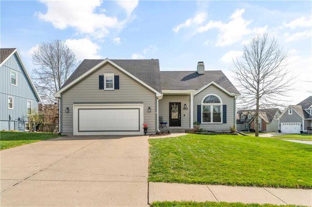 Welcome to this beautifully updated home offering the perfect blend of style, comfort, and convenient main level living.The kitchen is a true standout, featuring custom cabinetry with pantry, Cambria quartz countertops, tile backsplash, and an impressive appliance package including double ovens, 36” glass cooktop, vented hood, built-in microwave, refrigerator, dishwasher, and under counter ice maker. Thoughtful LED lighting adds both warmth and practicality. Designed with ease of living in mind, the home features quality upgrades throughout including Andersen windows and doors, a new front entry door, and beautifully refinished hardwood floors extending into the living room and primary suite.The primary suite and laundry on the main level provide everyday convenience, while the fully remodeled primary bath offers a zero-entry walk-in shower, overhead rain feature, updated fixtures, modern tile work, and illuminated mirror creating a comfortable, spa-like retreat. The other secondary bathrooms have also been updated with fresh finishes and fixtures. Outdoor improvements include new fence, updated landscaping, and a full irrigation system with Wi-Fi smart controller. The professionally installed permanent soffit lighting offers year-round accent lighting and customizable holiday displays eliminating the need for ladders or seasonal installation. Additional highlights include a Wi-Fi enabled whole-house water shutoff system and a newer roof (2023). Located in the highly sought-after Raintree Lake community, you’ll enjoy private lake access, community pool, walking trails, and clubhouses offering a lifestyle that’s as enjoyable as the home itself.