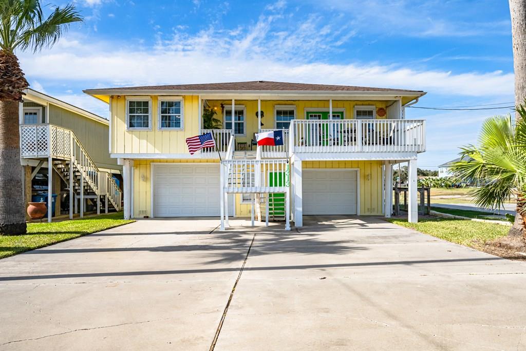Welcome to the perfect blend of coastal charm home ideally located just blocks from Rockport's Downtown Art District and the Rockport Beach. Step inside to light-filled spaces, coastal accents, and an open-concept layout that's perfect for everyday living or entertaining. The living, dining, and kitchen areas flow seamlessly, creating a welcoming space to unwind after a day of beachcombing or exploring local shops and restaurants. The kitchen stands out with modern updates, ample storage, and a bright, cheerful ambiance, making it ideal for family gatherings or hosting friends.  Outside, the oversized deck is ready to become your private coastal oasis, plenty of room for relaxing, dining, or entertaining. The double garage offers plenty storage for your boat, RV, or golf cart. Whether you're searching for a weekend retreat, a forever home, or an investment property, this home offers charm, convenience, and the perfect bayside lifestyle! Fishing is calling!?