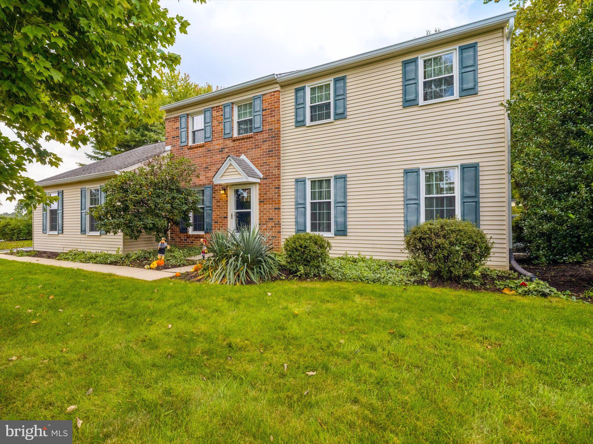 Welcome to this well-maintained home nestled in an established neighborhood on a beautiful, oversized lot, Located in Award winning Downingtown School District, close to Marsh Creek and easy Turnpike Access. Thoughtfully cared for and updated throughout, this property offers comfort, functionality, and plenty of space for everyday living and entertaining. The home features solar panels with a 25-year lease, currently in year two and transferable to the buyer. The owners have enjoyed $0 electric bills for the past five months. Additional solar lease details are available online. Several rooms including all woodwork, has been freshly painted. The first level showcases beautiful Brazilian Koa hardwood floors and a bright functional kitchen. The family room features a wood-burning fireplace and opens directly to a stamped-concrete patio overlooking the spacious, beautifully maintained grounds. A separate laundry room is conveniently located just off the kitchen. Upstairs, you'll find Brazilian Cherry hardwood floors, along with a large pull-down attic with flooring, providing abundant storage space. The finished basement offers additional living and entertaining space, complete with a wet bar. Additional features and improvements include: Public sewer coming at no expense to the buyer, with installation scheduled to begin this fall, Newer window sashes -The bay window was replaced 4-25-2023. There is a 10 year warranty on the bay window. , Radon remediation system, HVAC system with air scrubber, Newer front and rear exterior doors, New baseboards in the living room, dining room, and family room. Large, usable lot with beautifully maintained grounds. Numerous additional updates and improvements throughout. Every detail has been thoughtfully addressed. This is a home that combines established-neighborhood charm with numerous modern improvements and plenty of space inside and out. Transferrable Home Warranty!