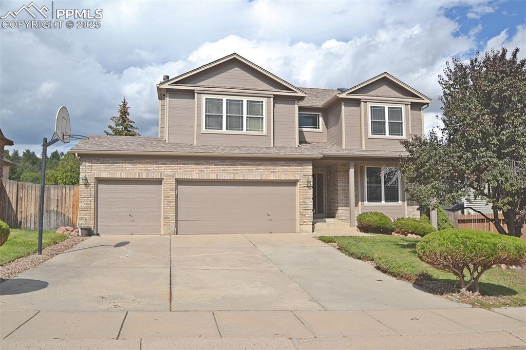 Welcome to this beautifully maintained 1993 home located in the highly desirable Woodstone Community. Featuring an open-concept layout with 5 bedrooms and 4 bathrooms, this spacious residence is a perfect living space and great for entertaining guests. The main level boasts hard surface flooring and large windows that flood the home with natural light. The dining area features a charming bay window, and you'll enjoy not one, but two separate dining areas—ideal for formal dinners and casual meals alike. The heart of the home is the kitchen, complete with stainless steel appliances, and it opens to the living space with a cozy gas fireplace. Upstairs, retreat to the expansive primary suite, offering a generous sitting area and a luxurious ensuite bath. Outside, the huge, fully fenced backyard is perfect for relaxing or entertaining, and includes a hot tub and some mountain views. Additional highlights include: Heating and central air conditioning, washer and dryer included, Hot Tub included, close proximity to shopping centers, restaurants, top-rated schools, and public parks. Don’t miss your chance to own this incredible home in a vibrant and convenient neighborhood!