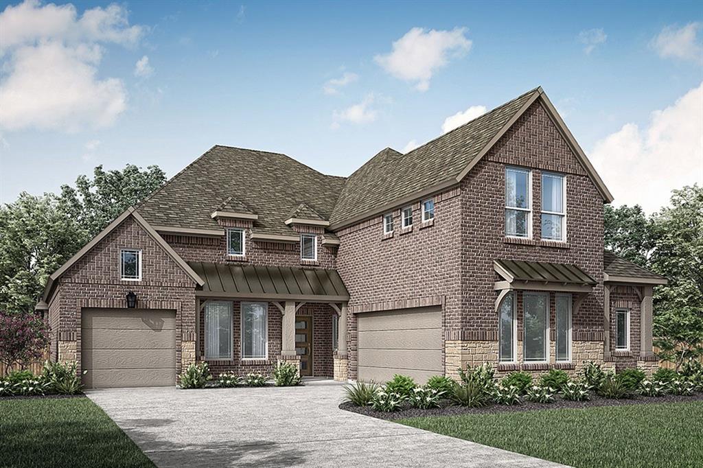 MLS# 21242905 - Built by Pacesetter Homes - Ready Now! ~ 2203 Morris Street features the two-story Driscoll floor plan with 4 bedrooms, 3 bathrooms, and a spacious 3-car garage. The home includes a dedicated study, a game room, and a media room, offering plenty of space for both work and play. In the main living area, a fireplace in the family room and added LED disk lighting create a warm and inviting atmosphere. A multi-slide door opens to the covered back patio, blending indoor and outdoor living. The deluxe kitchen is equipped with granite countertops, 42? upper cabinets, stainless steel appliances, under-cabinet lighting, a butler’s pantry, and cabinets in the laundry room for added storage. The luxury master bath features a separate tub and shower, while the master bedroom is elevated with a box window and pop-up ceiling. Completing the home are brushed nickel light fixtures and full gutters around the entire house, adding both style and convenience.