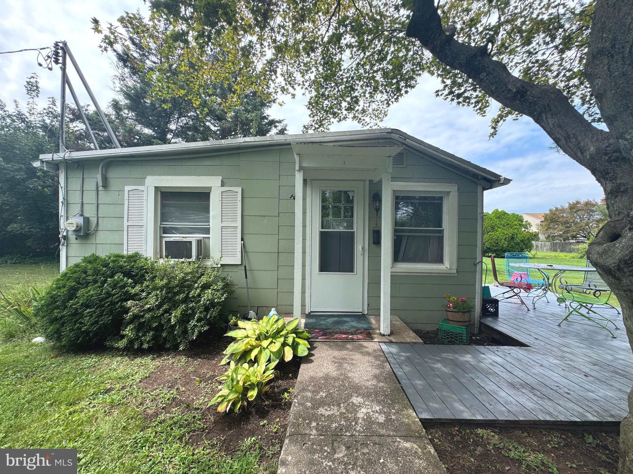 Cute, simple, and full of potential! This cozy one-story bungalow is tucked into a charming neighborhood on approximately .3 acres, offering a great opportunity for someone with a little vision and a willingness to roll up their sleeves.Inside, the layout keeps things refreshingly uncomplicated with a galley kitchen, a surprisingly spacious living room, one bedroom, and a full bath with a stall shower. The home needs some love and updating, but its manageable size makes it an appealing project for a buyer looking to create something all their own.Out back, a deck overlooks a large back yard with plenty of room to dream. Add raised beds, plant rows of tomatoes, peppers, and zucchini, or create the backyard garden you've always wanted. A mature shade tree adds character and a perfect spot to relax after a day of digging in the dirt.Conveniently located near major routes while still enjoying the feel of an established neighborhood, this little bungalow isn't trying to be fancy - and that's part of its charm. Bring your ideas, your toolbox, and some veggie seeds. With some work, this could be a pretty sweet little pad.