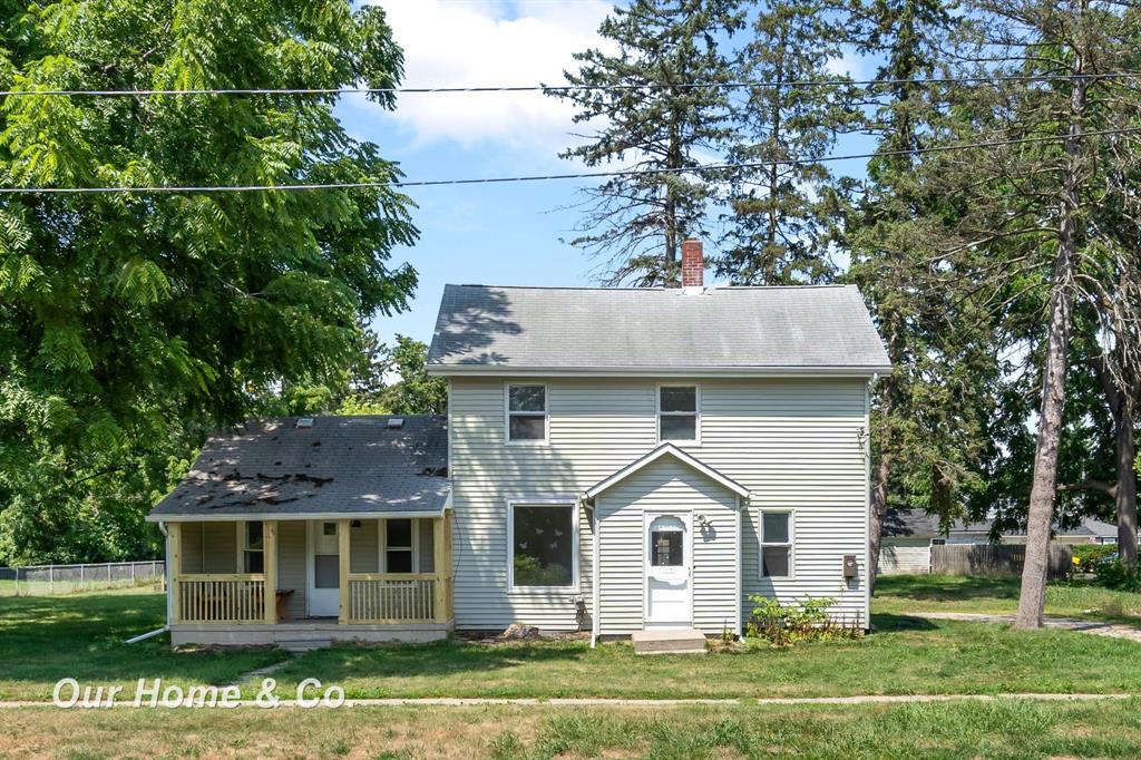 Move-in ready 4 bedroom, 2.5 bath home with a new kitchen featuring quartz counters, refinished hardwood floors, and fresh updates throughout.