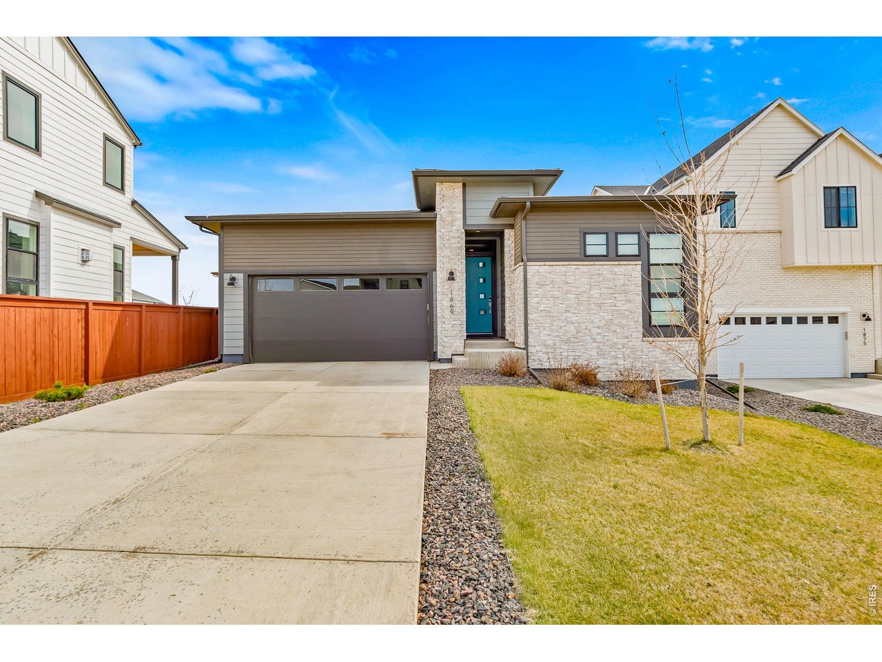 Welcome to 1869 Blossom Grove Dr-a beautifully designed ranch-style home in Windsor's premier Festival at RainDance National community. Built in 2023, this 3-bedroom, 3-bathroom home offers 2,230 square feet of open, thoughtfully planned living space that strikes the perfect balance between luxury and everyday comfort. Step inside to soaring ceilings, rich natural light, and a layout that flows seamlessly from room to room. The chef's kitchen is a true showstopper-featuring slate-colored cabinets, sleek quartz countertops, a farmhouse-style stainless sink, a striking tile backsplash, and a full suite of high-end Bosch appliances. You'll love the walk-in pantry, mudroom, and finished garage that check every box for convenience and storage. Working from home? The private office offers the perfect setup. The spacious primary suite is complete with a spa-inspired en-suite bath, soaking tub, walk-in shower, dual vanities, and an oversized walk-in closet. Two additional bedrooms and bathrooms are tucked away for extra privacy. Outside, the covered outdoor room is ready for relaxed evenings, sunny mornings, and effortless entertaining. Living in RainDance means access to resort-style amenities-lazy river pool, miles of trails, neighborhood parks, and proximity to golf, dining, and everything Northern Colorado has to offer. This home is located in one of the area's most vibrant, growing communities. Don't miss your chance to call this one home.