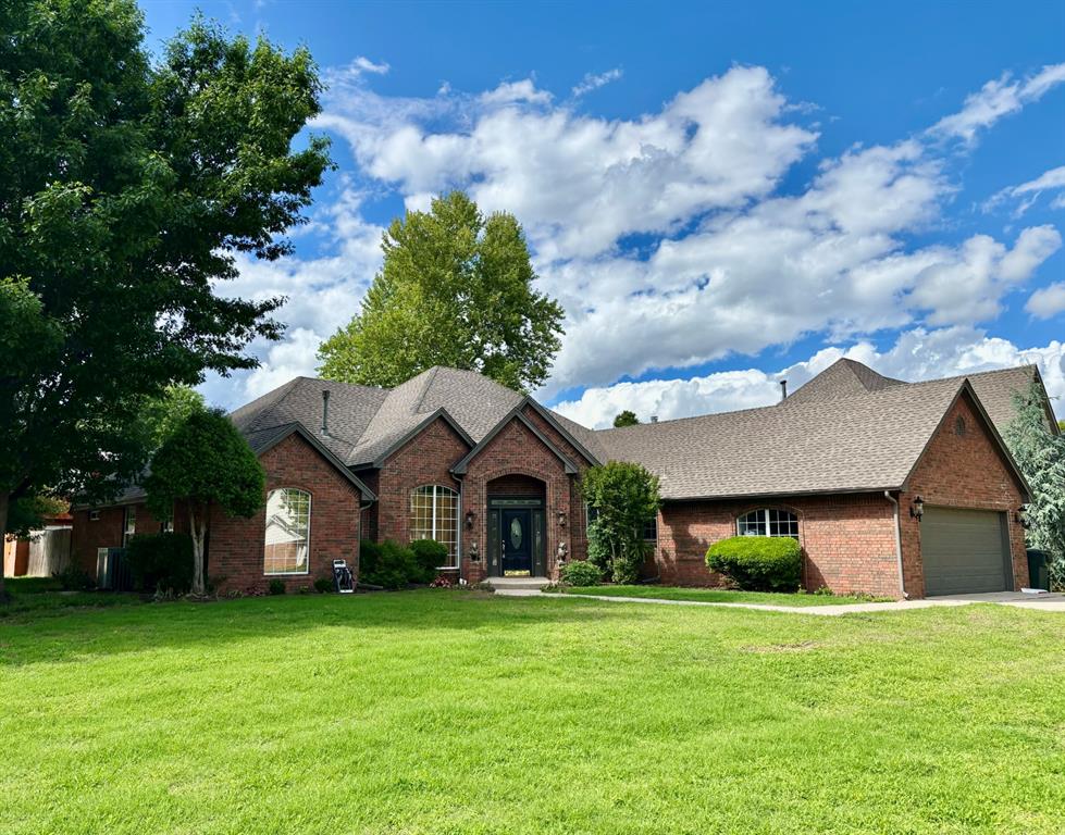 This magnificent house located in a wonderful sought-after neighborhood - Brookhaven - offers unmatched convenience and lifestyle, with easy access to local amenities, schools, and a fabulous neighborhood park. The grand fa&#231;ade is strikingly beautiful and catch people’s eye, making it love at first sight. Once inside, the front hall leads into a flowing open layout with a huge living room and a dining room flooded with natural light coming from large windows facing front and back gardens. The warmth from a modern elegant gas fireplace adds beauty to the area. Brand-new sliding doors from living room and kitchen/dining area open into a huge screened back porch where you can gather family and friends all year around. A flat backyard provides perfect outdoor space for kids to play. A split floor plan grants privacy and comfort to all family members. On one side of the house, an extensive primary suite has private access to the backyard as well as to a luxurious en suite, which features a soaking tub, dual sinks, and a shower. The spacious primary closet features ample storage space designed for clothes and accessories. On the other side of the house, three bright and roomy rooms sit close to a full dual-sink bathroom. The spacious 2-car garage provides room for extra storage. From the garage you walk through a convenient bright mud/laundry room straight into a fully equipped kitchen. This magnificent house offers best value for a primary location in Norman. $15,000 extra for all furniture and washer / dryer in the house. Lots of renovations, new doors, etc