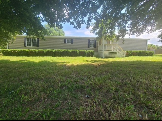 Great investment/starter home.  Situated on a spacious country lot this 3br/2bath is ready for a new owner.  Home features an open living concept, front and back porch, and new gutters. Mins. to Hwy 64, Fayetteville, and Huntsville.  Yard offers plenty of room for kids to roam and play or a garden.