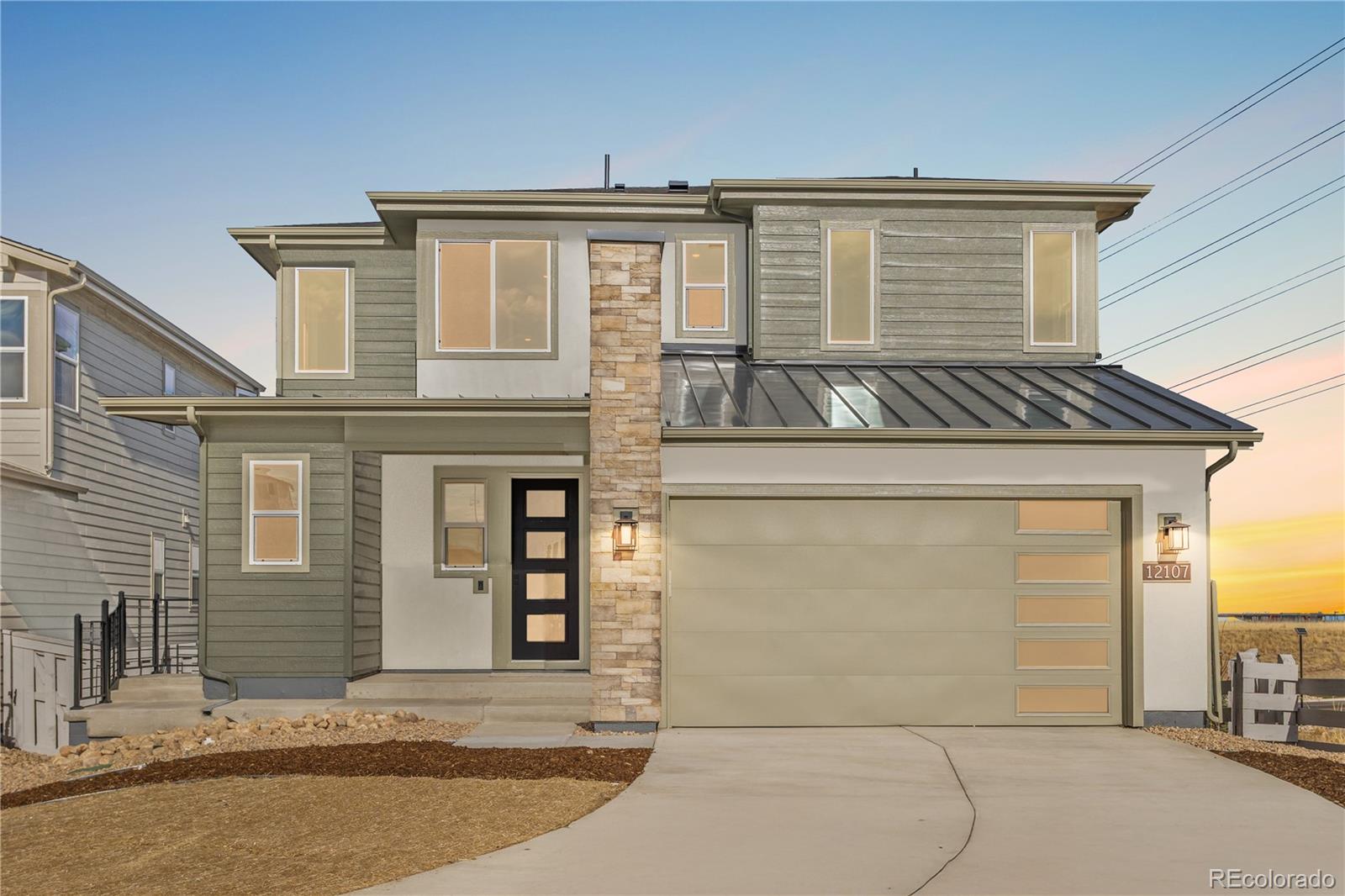 Gorgeous 2 story home with ADU (Accessory Dwelling Unit) in walk out basement in Lyric at Ridgegate.  The main home has 4 bedrooms, 3 bathrooms, fireplace, 8' doors, covered deck and 2 bay garage.  The ADU in the basement has a private entrance, 1 bedroom, 1 bathroom, living area, and kitchen.  Design finishes include Shaw COREtec  LVP flooring in Pasadena Oak, MSI engineered stone counter tops in Cashmere Taj, and Yorktowne Henning cabinets in Frappe.  Please contact a community representative for details.
