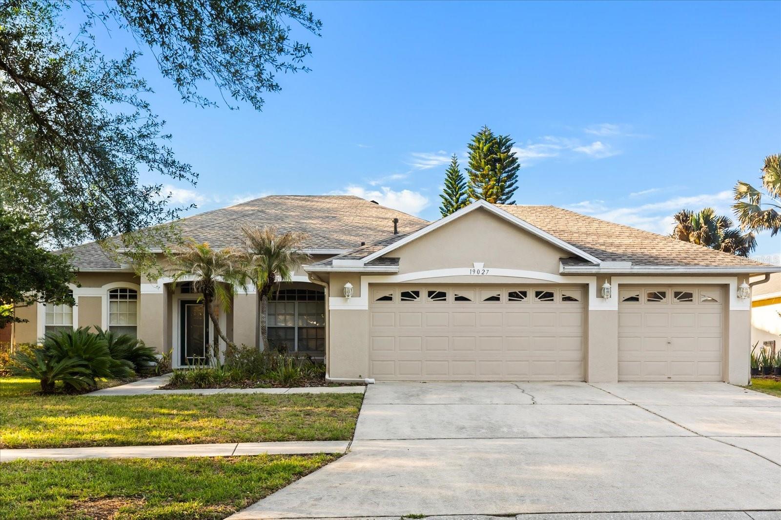 One or more photo(s) has been virtually staged. Tucked within the established West Meadows community of New Tampa, this home offers a lifestyle that blends everyday comfort with thoughtful convenience, and just in time for summer, enjoy your own private in-ground pool. With an extra-large homesite, this property provides ample space for outdoor activities and privacy, making it the perfect setting for both relaxation and recreation.From the moment you arrive, there is a sense of calm that comes from being part of a well-kept neighborhood known for its tree-lined streets, welcoming atmosphere, and access to community amenities.Inside and out, the home is designed for both relaxation and connection. The backyard creates a private setting where you can unwind at the end of the day, whether enjoying quiet mornings outdoors or gathering with friends and loved ones. The setting encourages a slower pace while still supporting an active lifestyle.One of the most appealing aspects of this location is its proximity to daily essentials. Shopping, dining, and services are just minutes away, making errands simple and efficient. Major roadways including I-75 and Bruce B. Downs Boulevard are easily accessible, offering a convenient commute and connection to the greater Tampa area. Nearby parks and nature areas provide opportunities for outdoor recreation, from walking trails to weekend exploration.The surrounding area is known for its strong sense of community and access to highly regarded schools, adding to the overall appeal of the location. Whether you are seeking a place to settle into a routine or a home base that keeps you connected to everything Tampa has to offer, this property presents a well-rounded opportunity.If you are looking for a home that combines comfort, location, and a welcoming neighborhood setting, this is one to experience in person. Schedule your private showing to see all that this property and community have to offer.