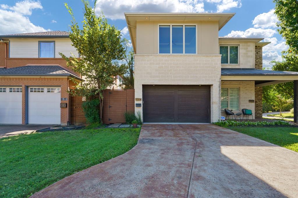 Located in the heart of the highly desirable M Streets, this beautifully designed home blends modern comfort with a soothing ambiance and thoughtful details. High ceilings and large picture windows fill the open living, dining, and kitchen areas with soft, luminous light throughout the day. The bright, inviting kitchen features quartz countertops, stainless steel appliances, and an oversized island that anchors the space for both cooking and entertaining. A walk-in pantry, cleverly tucked beneath the stairs and concealed behind sleek cabinetry, adds a touch of surprise and function. Upstairs, the spacious primary suite offers a calm retreat with abundant natural light, a large walk-in closet, and a spa-style bath with soaking tub and separate glass shower. A generous game room with a wet bar provides the perfect setting for entertaining or relaxed evenings at home. Two additional bedrooms, a flexible office or fourth bedroom, and a convenient mudroom complete the home’s thoughtful layout. Sliding doors open to a private backyard with a lush lawn and a covered patio ideal for year-round enjoyment. Just minutes from Lower Greenville, Mockingbird Station, Katy Trail, and SMU. Zoned to Mockingbird Elementary, this home truly captures the best of Dallas living!