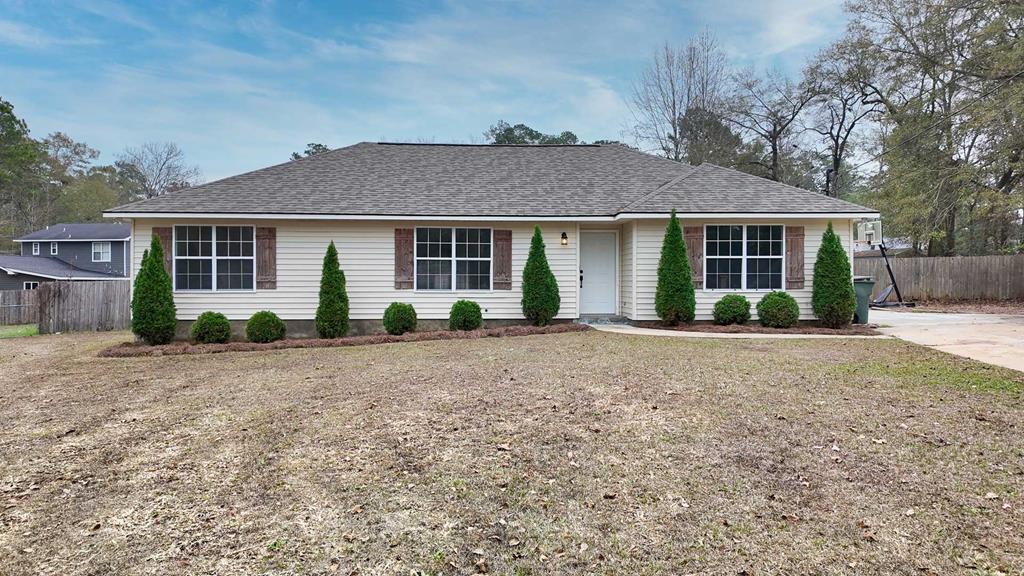 Welcome to 116 Ayries Drive, a beautifully renovated 3-bedroom, 2-bath home offering modern comfort, privacy, and an exceptional Thomasville location. Tucked away at the end of a quiet cul-de-sac, this move-in-ready property provides a peaceful setting while remaining just minutes from everything the city has to offer. Inside, you'll find a completely updated interior featuring luxury vinyl plank flooring throughout, a fresh and cohesive design with vaulted ceilings, and all-new appliances that make everyday living effortless. Major improvements include a new roof, giving buyers peace of mind for years to come. Step outside to your private backyard retreat, where a sparkling in-ground pool creates the perfect space for entertaining, relaxing, or enjoying warm South Georgia days. The outdoor area is ideal for gatherings, weekend lounging, or simply unwinding in your own personal oasis. Located near schools, parks, shopping, and downtown Thomasville, this home combines quiet neighborhood living with unbeatable convenience. Thoughtfully renovated from top to bottom, 116 Ayries Drive is a rare opportunity to own a fully updated home with a pool in a great location in Thomasville Georgia.