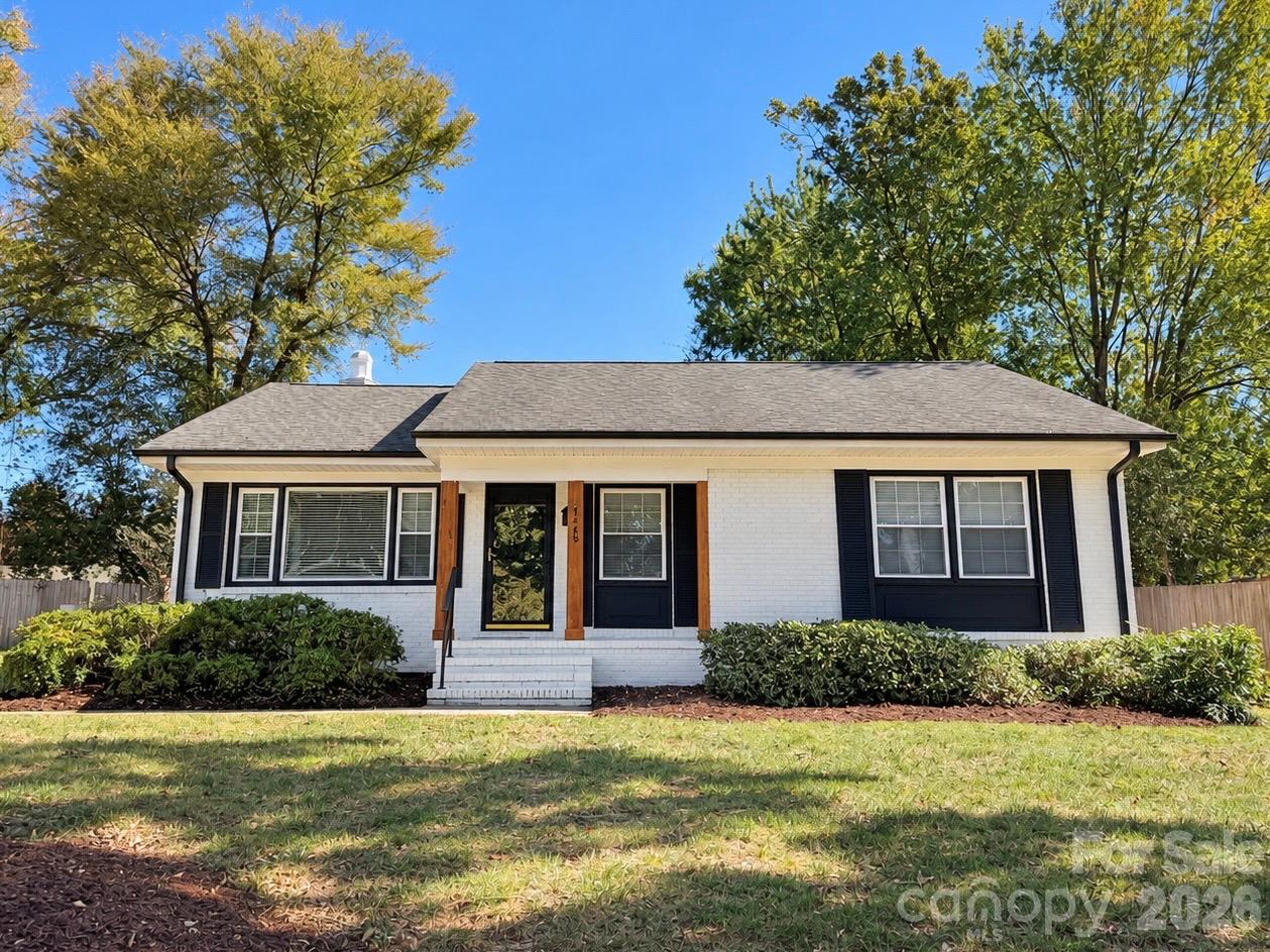 **Location, location, LOCATION!** Opportunities like this are incredibly hard to find in the absolute HEART of SouthPark. Imagine living just steps from some of Charlotte's best shopping, dining, and entertainment, with Whole Foods, Dilworth Tasting Room, SouthPark Mall, Phillips Place, Piedmont Town Center, Symphony Park events, and the FREE SouthPark Skipper rideshare service practically at your doorstep. This is the kind of walkability that rarely comes with a single-family home in SouthPark, and it's just the beginning of what makes this property so special.Charming, updated, and surprisingly spacious, this rare ranch offers easy one-level living with a bright, open floor plan that makes the home feel much larger than you'd expect. The recently renovated kitchen features gorgeous quartz countertops, a gas range, abundant cabinetry, bar seating, and a dedicated dining area, making it equally suited for everyday living and entertaining. Just off the kitchen, a separate mudroom and laundry area provides even more cabinetry, pantry storage, and everyday functionality. A dedicated office or playroom with glass French doors adds flexibility and privacy, whether you're working from home or need extra space to spread out.The generous primary suite easily accommodates a king-size bed and features its own private bathroom with a walk-in shower. Two additional bedrooms share a beautifully updated hall bath with new tile and fixtures.And the outdoor living is just as appealing! Enjoy evening sunsets from the welcoming front porch, or retreat to the spacious covered back patio for a little privacy and relaxation. The large, flat backyard offers endless possibilities, with plenty of room to entertain, play, garden, or potentially add a pool or garage. A separate wooden storage shed adds even more convenience.Walkable to Fairmeadows Swim & Racquet Club, an optional neighborhood club that includes recently renovated pools, tennis & pickleball courts, bocce & playground!Whether you're looking for your first home, wanting to simplify with single-level living, or searching for a property you can expand and make your own over time, this home checks an incredible number of boxes. Add in highly regarded nearby schools and an almost unbeatable SouthPark location, and you've got something truly special. **A move-in-ready ranch with this kind of outdoor space, flexibility, and walkability in the heart of SouthPark? Good luck finding another one!**