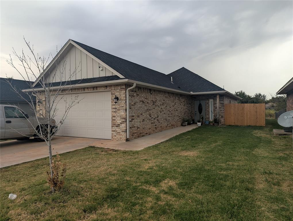 Built in 2023, this beautifully maintained 3-bedroom, 2-bathroom home offers comfortable living in a quiet neighborhood. The open living areas feature beautiful laminate flooring throughout, along with granite countertops that add a clean, modern touch. The spacious primary suite includes a large bathroom and walk-in closets, providing plenty of room for storage. If you’re looking for a move-in-ready home with modern finishes and a peaceful setting, this one is worth a look.