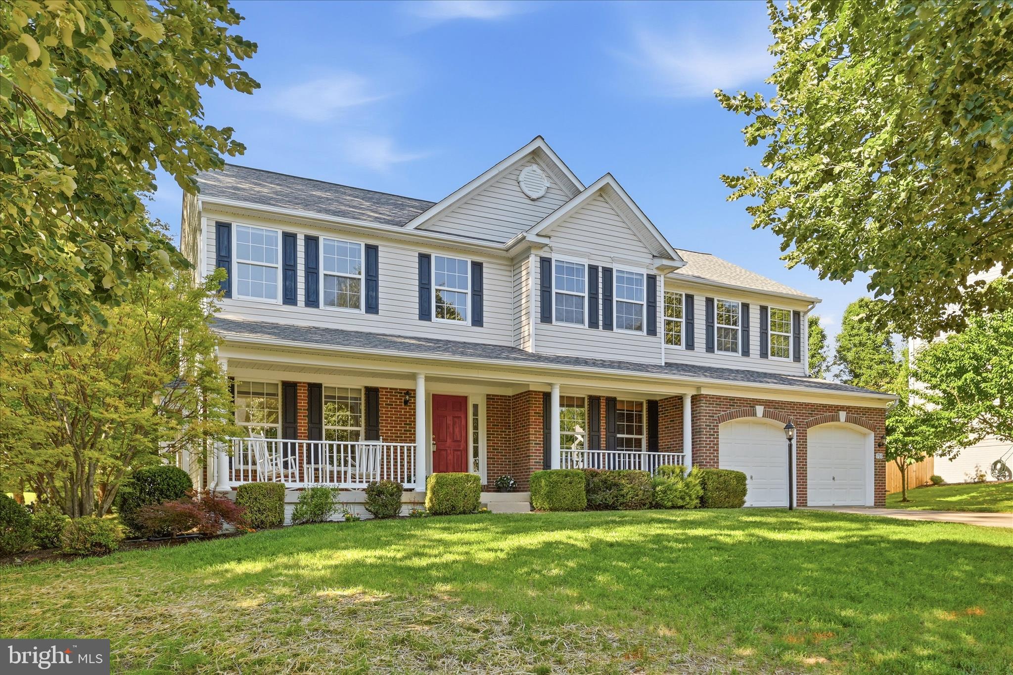 Stately Brick-Front Virginia II Model in Locust Grove – Your Turnkey Purcellville RetreatAre you looking for a home that is move-in-ready, offering a private retreat from the stress and pressure of Northern Virginia life? Welcome to one of the largest and newest models in the highly sought-after Locust Grove community. Boasting a stately brick front and a welcoming front porch made for relaxing, this home combines immediate peace of mind with an unbeatable walkable lifestyle.This property sits just a very short walk to Emerick Elementary School, the Loudoun Valley Community Center, and Fireman’s Field. Just a few more blocks gets you to the heart of Historic Main Street, where you can enjoy local favorites like Market Street Burger and Gruto’s soft-serve ice cream. The spacious, open floor plan of the coveted Virginia II model lends itself to making entertaining easy. The main level flows effortlessly, thanks to a grand family room upgraded with a six-foot extension and morning room surrounding the kitchen. Brand-new flooring stretches throughout almost every single room of the house. On the main level, you will find durable, gorgeous Luxury Vinyl Plank (LVP) paired with plush, neutral carpeting.The upper level and basement feature brand-new upgraded carpet as well. Upstairs, you will find four comfortably sized bedrooms. The expansive Owner’s Suite serves as a true sanctuary, complete with an elegant vaulted ceiling, a dedicated sitting room, and two large walk-in closets. The upper-level hall bath has also been refreshed with new flooring and a double vanity. Need space for guests, a home office, or a multi-generational living situation? The fully finished basement features a large den, a full bathroom and a walk-out stairway, perfectly suited to adapt to your family's needs. As an added bonus, the attic features additional shelving and structural storage.The backyard is your own private retreat… mature trees surround the deck and patio in natural privacy. It is the ultimate spot for evening relaxation, featuring a premium 6-person hot tub installed brand new in 2024. The three cherry trees and one apple tree on the side of the house are a bonus!You can enjoy having peace of mind in this home since it has all the big-ticket maintenance items taken care of:Main Furnace & Compressor: Brand New (Installed 2025)Hot Water Heater: New (Installed 2021)Sump Pump: New (Installed 2021)Roof: New (Installed 2018)Call your Realtor today to schedule your own private showing!