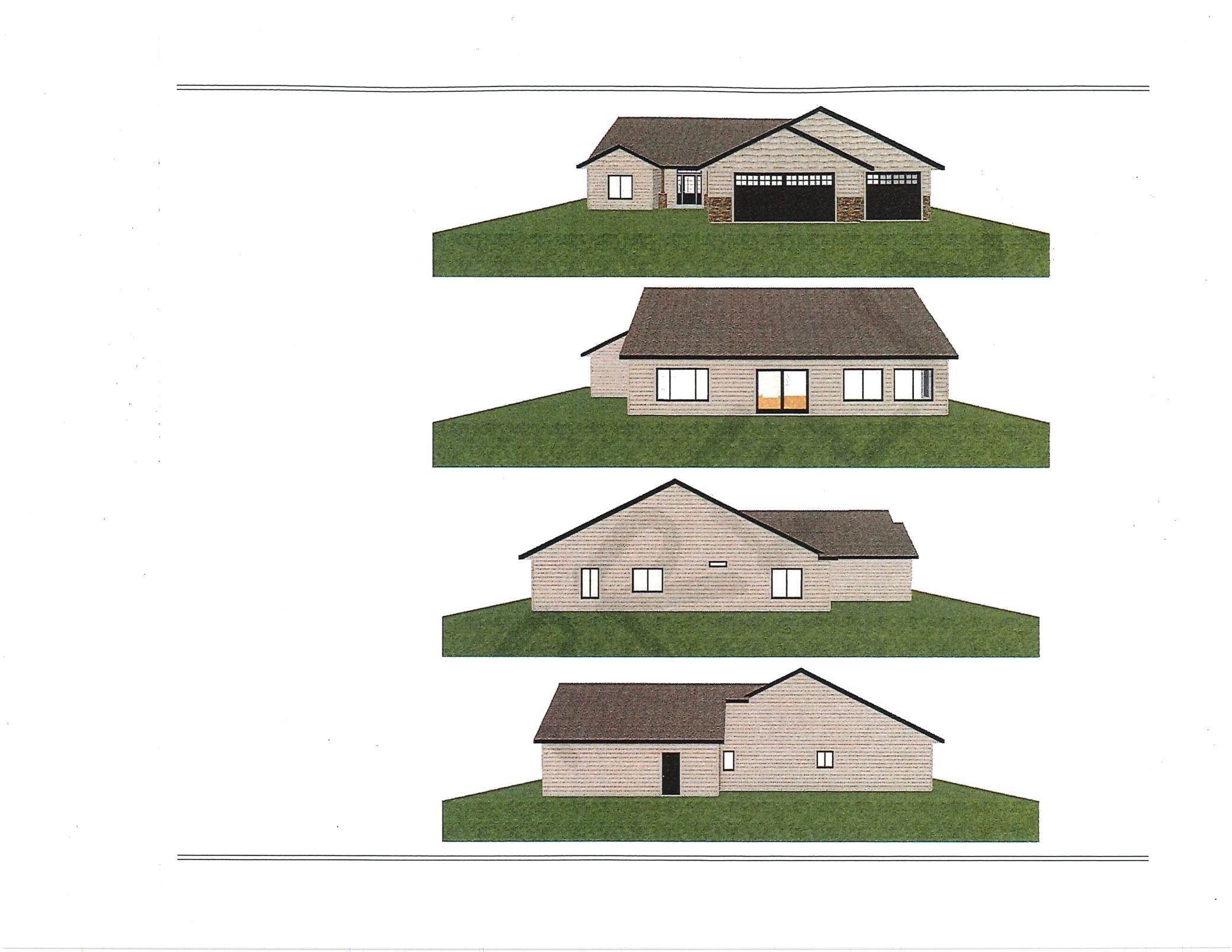 To-be-built home - This beautiful new construction 3 bedroom/2 bath home has over 2,000 sq. ft of living space and offers easy one level living! Great open floor plan, with gourmet style kitchen, 4 season porch, primary suite with tiled shower, in-floor heat, forced air furnace, AC, LP Smart siding and several allowances offered to help you make this home your own! Great location, close to Leaf River Trail and Whitetail Run Golf Course - which was voted the best public course in Minnesota! More lots available.