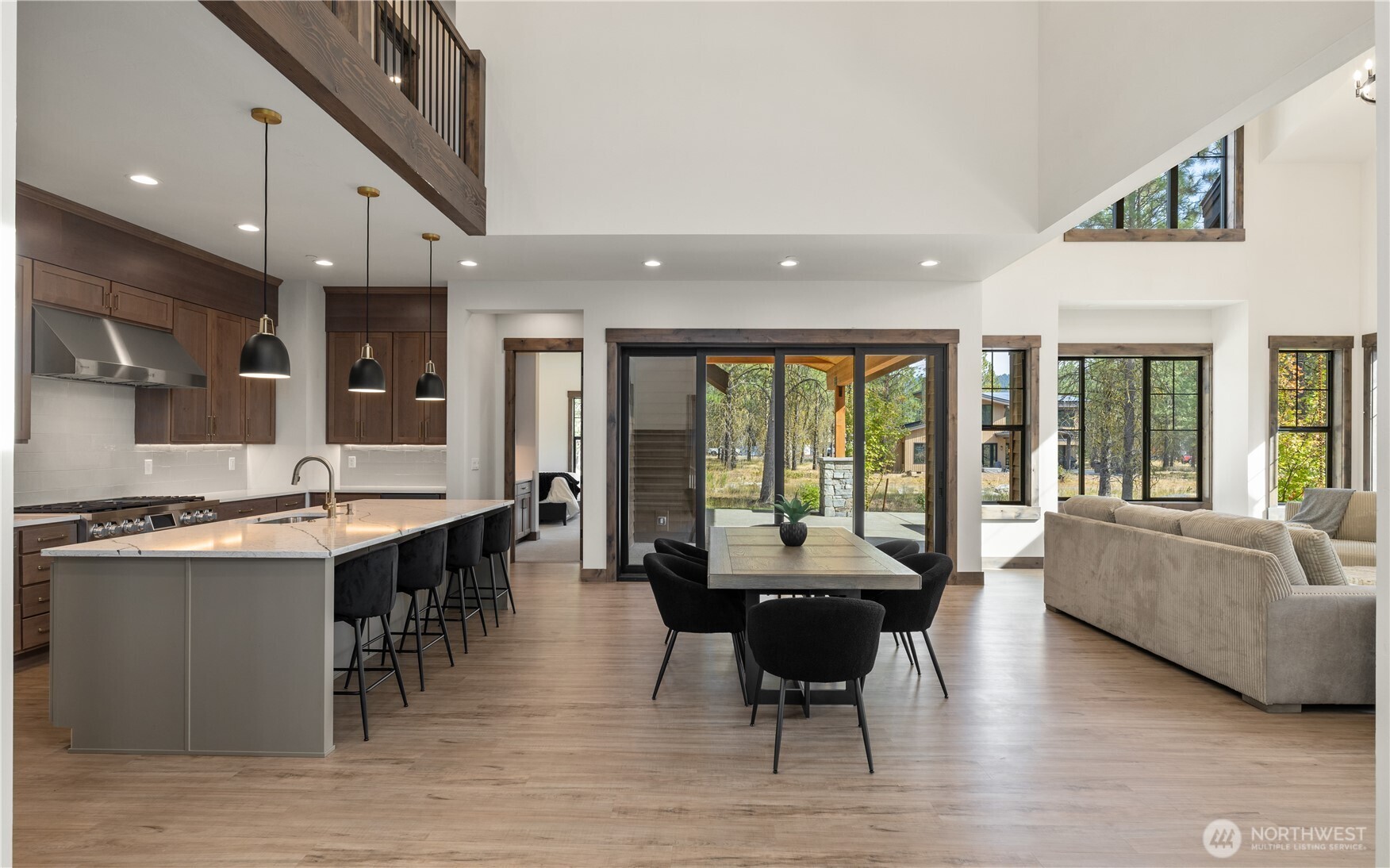 Images are references of an already built home at 421 Southern Star, showcasing interiors for presale.