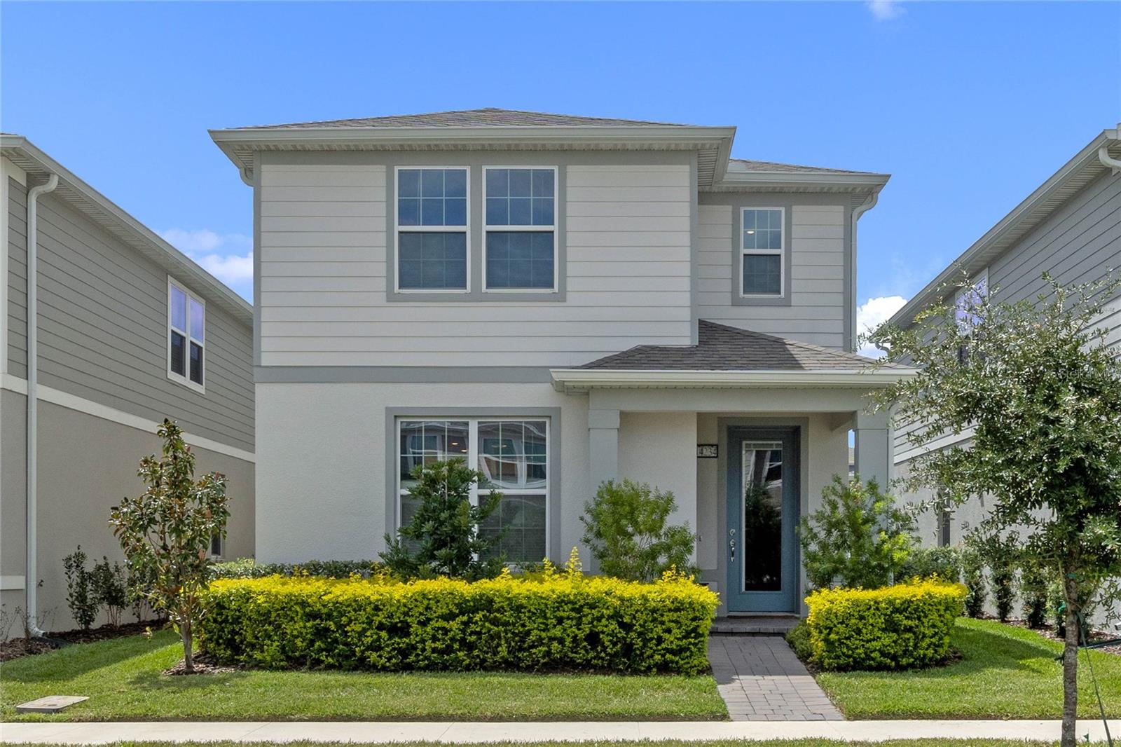Back on the Market! Welcome to the Isles of Lake Nona—one of Orlando’s most sought-after communities! This is the larger Windsor Bungalow model, offering nearly 2,600 sq. ft. of thoughtfully designed living space with 3 bedrooms, 2.5 bathrooms, and plenty of room to live, work, and entertain.

You’ll love the open layout with soaring ceilings, oversized windows that bring in tons of natural light, and a modern kitchen featuring stainless steel appliances, quartz countertops, and a spacious island perfect for gatherings.

The seamless indoor-outdoor flow is ideal for enjoying Florida living year-round—and yes, there's even a dedicated electric vehicle charging connection for added convenience.

Living in Isles of Lake Nona means you’re close to everything: top-rated schools, Medical City, shopping, dining, and outdoor fun. The community features resort-style amenities like a pool, clubhouse, fitness center, tennis courts, and walking trails—giving you the lifestyle you’ve been looking for.

Whether you’re searching for a stylish retreat or your forever home, this spacious bungalow checks all the boxes.
Schedule your private showing today and experience life in Lake Nona at its best!