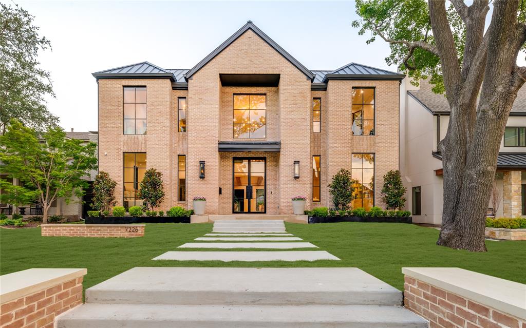 Stunning new luxury home by Stainback Construction, on the coveted street of Colgate in HPISD. This property features a luxurious outdoor pool-spa, and an open-concept floor plan with a chef's kitchen, including the highest-end appliances: Wolf range, SubZero, Miele coffee maker, and more. The primary suite offers a vaulted ceiling with wooden beams, soaking tub, rain-head shower, Neorest heated toilet-bidet & a custom California closet. Additional features include an office, a workout-bonus room, and an upstairs family room. Other amenities include Sonos surround sound, automatic shades connecting to the Brilliant Smart Home System, hardwoods, real steel doors and custom-made kitchen cabinets from Mexico, and Pella windows. Don't miss out on this incredible opportunity to buy your forever home in the heart of HPISD!