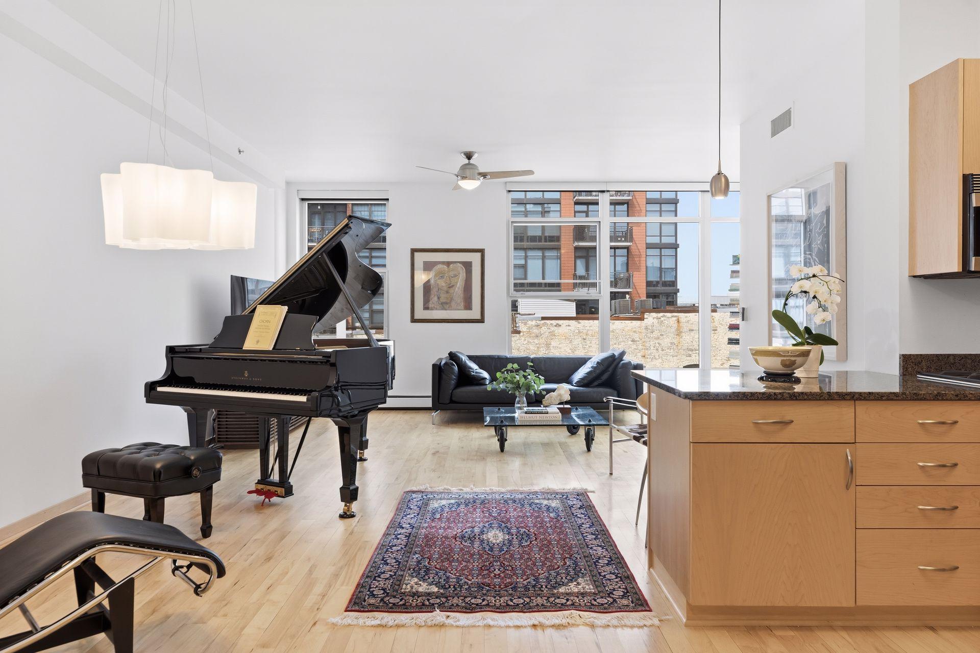 Welcome home to Bridgewater 435 – Now is your time to live in one of the most vibrant condominiums in the Mill District! This one bedroom, 2 bath is nestled on the 4th floor with views of the historic Romanesque Revival Dorsey Sporting House (1890). A true artist’s loft in the heart of the cultural/theater District. This open plan lives large with oversized windows, large kitchen and walk-in laundry with full-size washer/dryer. The bedroom and bath en suite include an extraordinarily large walk-in closet, luxurious walk-in shower and double vanity. Steps from Gold Medal Park, Guthrie and the River, restaurants, nightlife, coffee shops and commerce, you will find everything you need here. Easy access to 35W, Mississippi River Parkway, and the Greenway with miles of biking and walking paths.