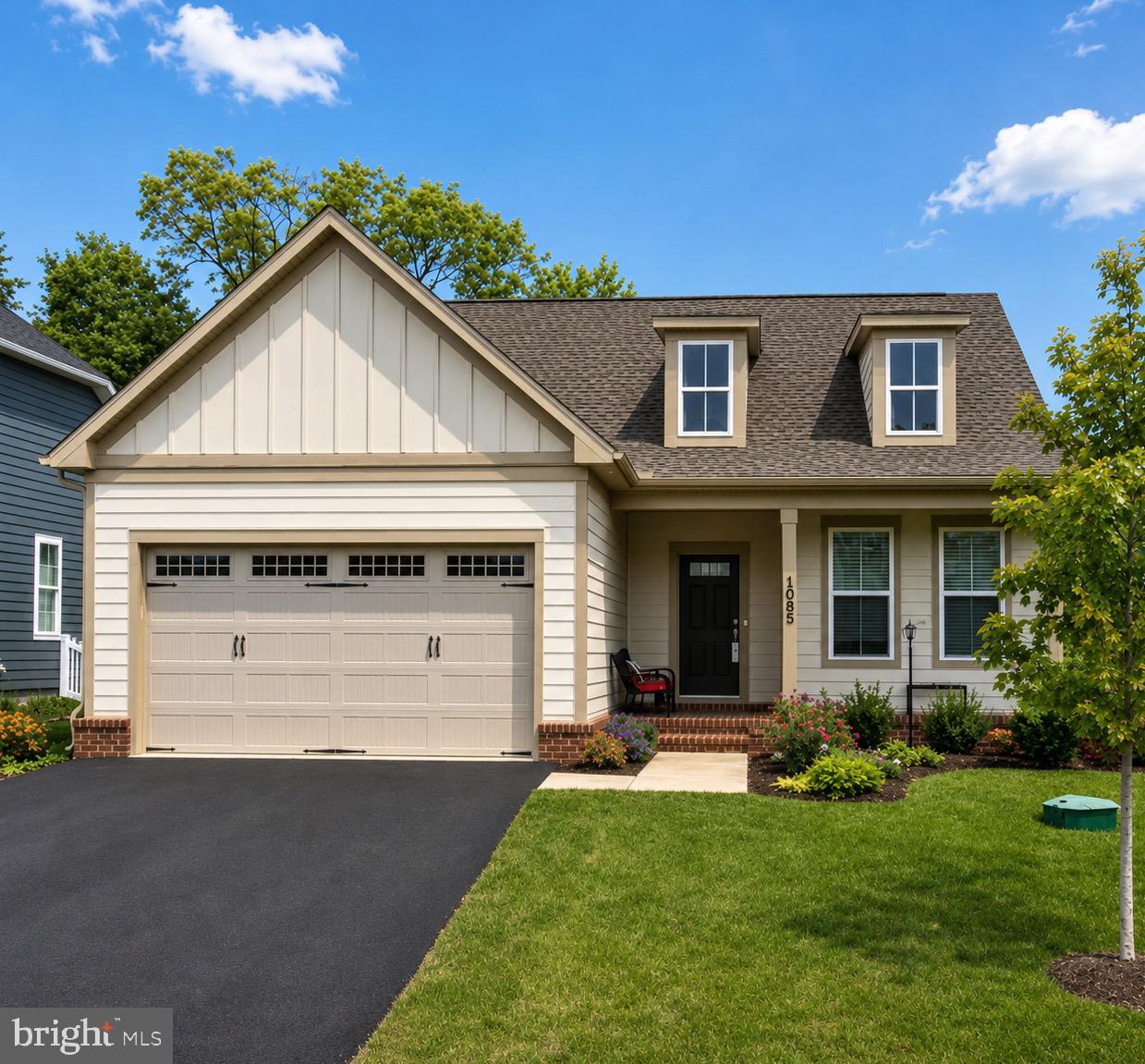Welcome home to this stunning Brookfield Homes Riverton model in sought-after Village Case, offering the ease of main-level living with the added flexibility of a partially finished walk-up lower level. Perfectly situated on a charming corner lot at the end of a cul-de-sac, this beautifully maintained residence features 4 bedrooms, 3 full bathrooms, and a 2-car garage.A welcoming brick front porch sets the stage for the bright and open floor plan, freshly painted throughout and accented by lux wood plank flooring across the main level. Just off the foyer, a versatile flex room adorned with crown, chair, and picture molding can serve as a formal dining room, living room, home office, or den.The heart of the home is the beautifully appointed kitchen featuring upgraded stainless steel appliances, quartz countertops, abundant shaker-style cabinetry, pendant lighting, and a spacious center island ideal for gathering and entertaining. The adjoining breakfast room flows seamlessly into the inviting family room, highlighted by a soaring cathedral ceiling and sliding glass door leading to the backyard.Retreat to the spacious owner’s suite featuring a large walk-in closet and a well-appointed en-suite bath with upgraded tile flooring, quartz-topped vanity, and a walk-in shower with built-in bench. Two additional main-level bedrooms offer overhead lighting with the option to install ceiling fans, while a second full bath features tile flooring and a walk-in shower.Conveniently located off the garage, the laundry/mudroom provides everyday functionality, and the attached two-car garage is currently equipped with a custom-built accessibility ramp that will remain for the next owner.The walk-up lower level expands the living space with a spacious recreation room featuring upgraded carpeting and recessed lighting. A fourth bedroom and third full bath with tub/shower combination create the perfect setup for guests, extended family, or multi-generational living. An expansive unfinished storage and mechanical room offers exceptional storage capacity and presents the opportunity to create a future media room, fitness space, or hobby room.Enjoy the best of Purcellville living, where historic small-town charm meets modern convenience. Minutes from local restaurants, shops, wineries, breweries, parks, and community events, with easy access to Route 7 and the Dulles Greenway for commuting. Offering comfort, flexibility, and timeless appeal, this wonderful home awaits!  There truly is no place like home. *pro photos coming soon*