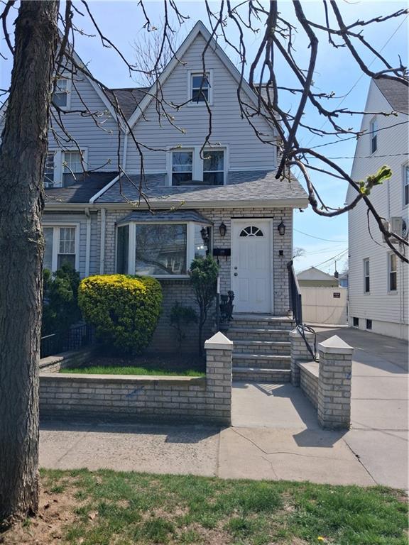 Charming Old Mill Basin One-Family with Private Drive & GarageWelcome to this well-maintained semi-detached single-family home located in the highly desirable Old Mill Basin section of Brooklyn. Situated on a quiet residential block, this property offers a perfect blend of classic charm, functional layout, and strong value-add potential. This spacious home features approximately 1,146+ sq ft of living space on a 21 x 82.5 ft lot, offering 3 bedrooms and 1 full bathroom across multiple levels. The layout includes a bright living room, formal dining area, and an updated kitchen equipped with stainless steel appliances, providing a solid foundation for modern upgrades. The property also includes a full finished basement with additional space and a full bathroom ideal for recreation, extended use, or flexible storage. Come outside to enjoy a private backyard with a covered deck, perfect for entertaining or relaxing. A major highlight is the private driveway leading to a 2-car garage, offering rare and valuable off-street parking in Brooklyn.