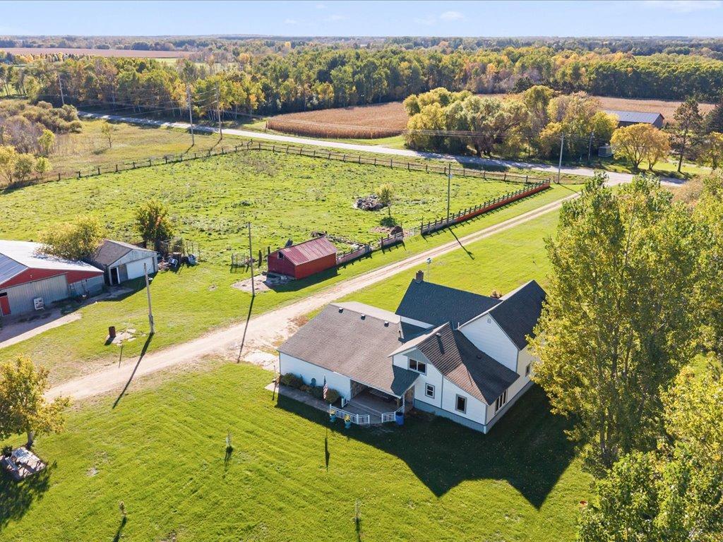 Enjoy the space and freedom of country living just minutes from Wadena! Set on 12 acres with a combination of tillable ground and pasture, this beautifully remodeled 5-bedroom, 3-bath home offers the perfect setup for anyone looking for room to spread out, start a hobby farm, or simply enjoy a little more privacy.Inside, you’ll find a thoughtfully updated home featuring a spacious main-level primary bedroom and bath with a walk-in tiled shower, convenient main-floor laundry, and a beautiful kitchen highlighted by an impressive walk-in pantry. Upstairs offers four additional bedrooms, a full bathroom, and access to a private deck overlooking the property.The home also features newer forced-air heating and central air, numerous accessibility features, and an attached 3-car garage. Outside, 12 acres provide plenty of possibilities for gardens, animals, recreation, or additional outbuildings.Located just outside of Wadena, this property delivers the acreage and country setting you’ve been looking for without sacrificing convenient access to town. A rare opportunity to enjoy a move-in-ready home with space, versatility, and plenty of room to make it your own!