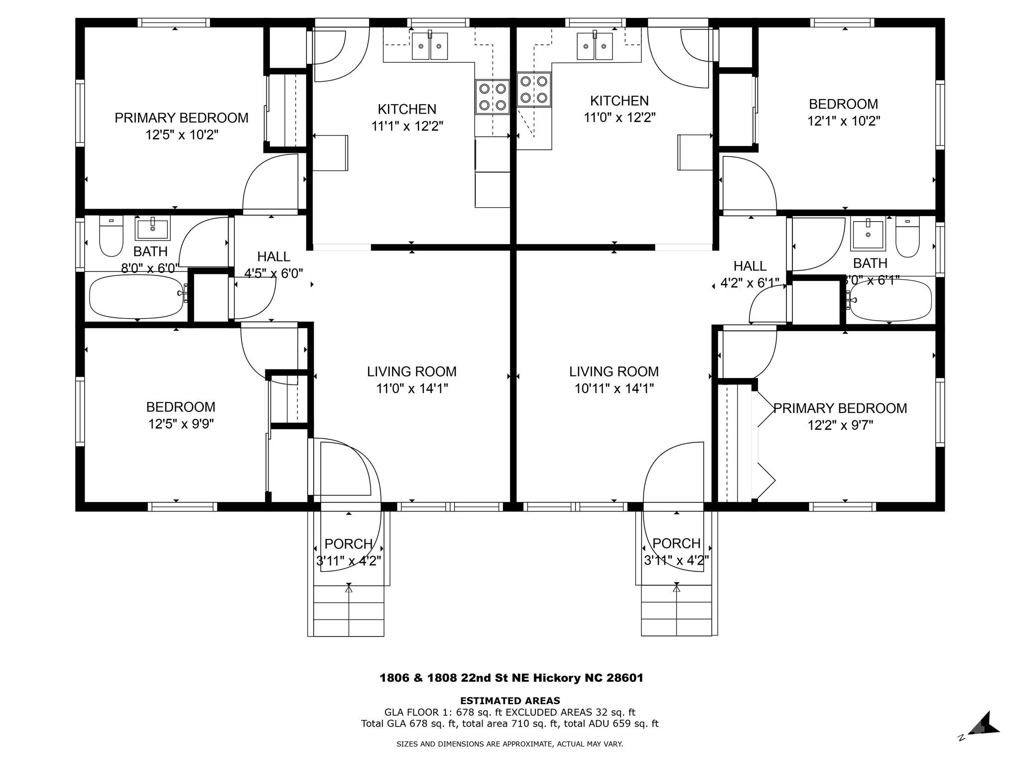 1806 & 1808 22nd Street NE
