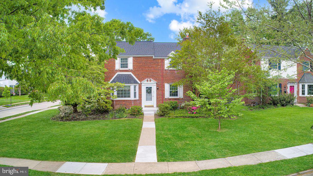 Welcome to this charming red brick Colonial ideally situated on a rare corner lot in the highly sought after Lower Merion School District. Filled with natural light and timeless character, this three bedroom, one and a half bath home offers beautiful hardwood floors throughout, a private driveway, garage, and an unbeatable Wynnewood location.The welcoming living room features a large fireplace, hardwood floors, and abundant windows that create a warm and inviting atmosphere. The formal dining room includes classic chair rail detailing, hardwood floors, and flows nicely for everyday living and entertaining. The bright kitchen offers generous cabinet and counter space, hardwood floors with convenient access to the rear entrance.Upstairs, you will find three comfortable bedrooms, all with hardwood flooring, including a primary bedroom with its own private half bath. The middle bedroom features a glass door leading to a unique covered rooftop deck space. A full hall bathroom completes the second floor.Additional highlights include vinyl replacement windows, neutral paint colors, excellent storage, garage door opener, security alarm system, newer high efficiency Lennox Elite gas HVAC system, gas hot water heater & covered rear patio. The classic red brick façade and mature landscaping further enhance the home’s curb appeal. One of the home’s standout features is its exceptional location just moments from South Ardmore Park, one of Lower Merion Township’s most popular community parks featuring walking trails, tennis courts, baseball fields, open green space, and a newer playground area. Enjoy convenient access to Suburban Square, Whole Foods, Trader Joe’s, the Apple Store, downtown Ardmore restaurants, boutiques, and the newly improved Ardmore train station with easy access to Center City Philadelphia.Rarely does a corner property with this combination of character, location, outdoor space, and convenience become available in Wynnewood. A wonderful opportunity to make this home your own.***Don't miss our exclusive website for this home, featuring a 3D Matterport tour, Virtual Reality Walkthrough, detailed floor plan, professional photography, aerial drone neighborhood footage. Note: Some photos have been digitally enhanced. ***
