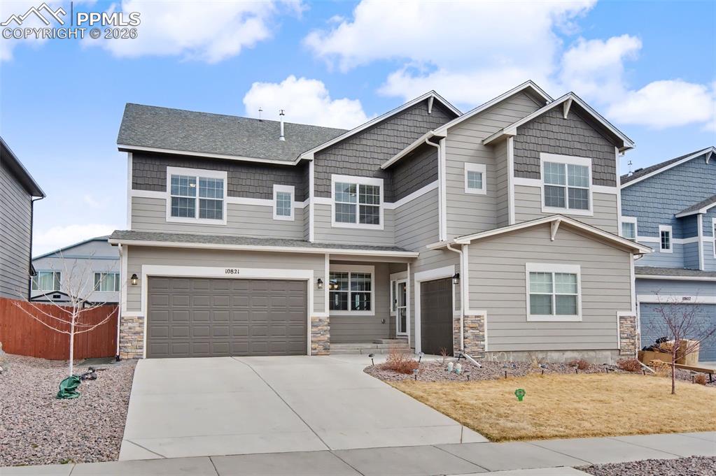 Experience elevated living in this exceptional 5 bedroom 6-bathroom estate offering over 6,500 square feet of refined design and a rare fourth level crafted for today’s multigenerational lifestyle for those who demand both space and sophistication.From the moment you enter, you’re greeted by a grand foyer, a private main-level office, and an elegant formal dining room that flows seamlessly into a stunning, expansive kitchen overlooking the inviting family room perfectly designed for both everyday living and entertaining. For those that enjoy outdoors entertaining will appreciate the double sliding doors open to a generously sized backyard, creating the ultimate indoor-outdoor experience.Upstairs, a dramatic open railing and loft add architectural interest while maintaining an airy, connected feel. Retreat behind double doors into the luxurious primary suite, where comfort meets indulgence. This private sanctuary features a sitting area, oversized walk-in closets, and a spa-inspired bathroom complete with a statement clawfoot tub and an oversized walk-in shower.Each additional bedroom on this level is thoughtfully designed with its own en-suite bathroom and walk-in closet, offering unmatched privacy and convenience.A standout feature of this home is the highly sought after fourth level complete with a private living area, full bathroom, and spacious bedroom ideal for multigenerational living, long-term guests, or a work from home setup. The fully finished basement expands your living space even further, offering an additional bedroom and full bath, along with endless possibilities for a home theater, fitness studio, recreation space, or all of the above.This home was thoughtfully designed across four expansive levels to include a 3-car garage. Homes of this caliber and size rarely come to market so schedule your private showing today.