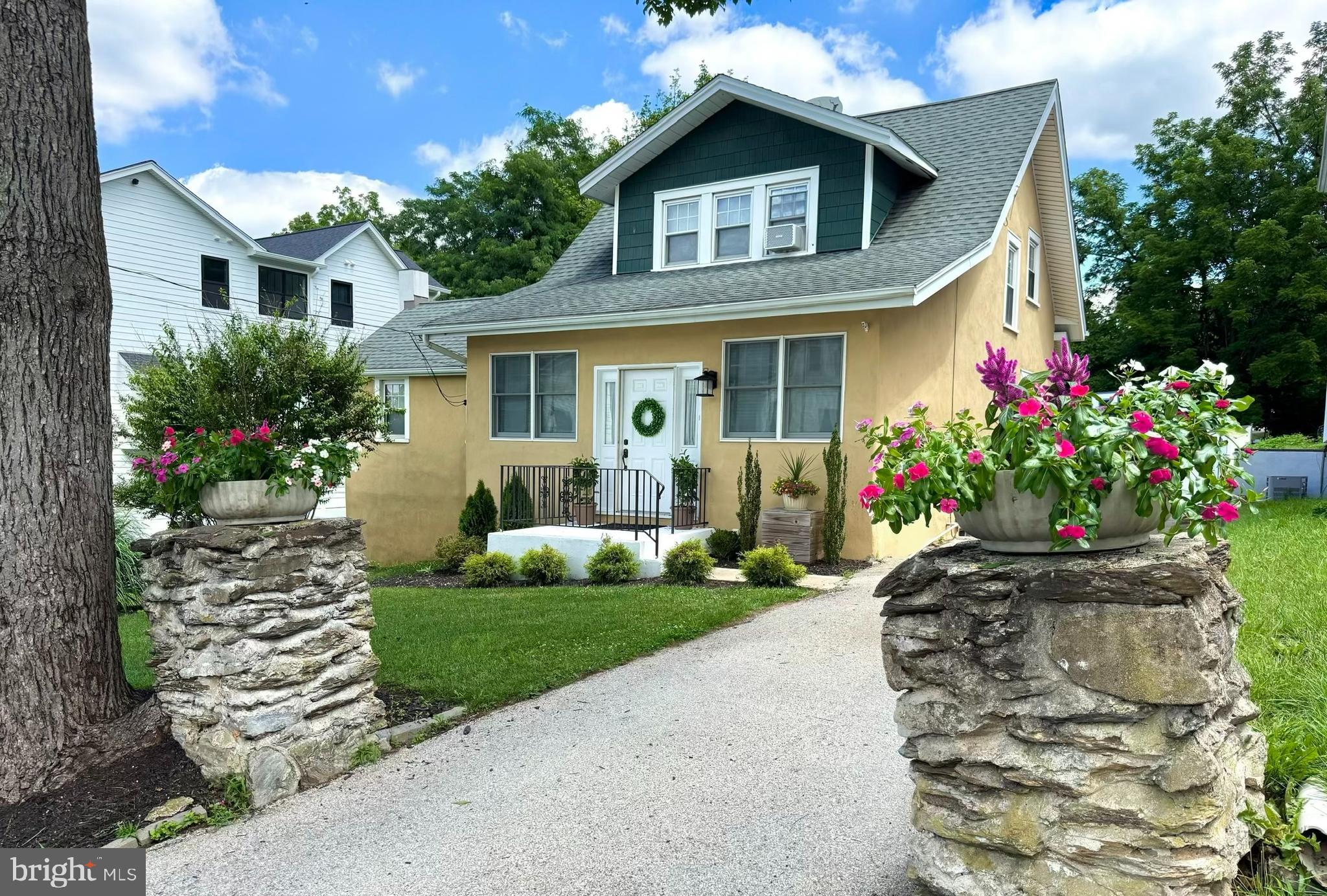 Low taxes and top-ranked schools! Enjoy the combination of low property taxes in the highly sought-after Tredyffrin/Easttown School District, just minutes from downtown Wayne. Set on a quiet cul de sac street,  this storybook craftsman home blends carriage house charm with modern updates. The main level features an inviting sun-drenched sitting room/flex space, a seamless living and dining flow, a kitchen with brand-new luxury vinyl flooring, and a convenient first-floor bedroom with a full bath. Upstairs, find brand-new carpeting across two additional bedrooms and a second full bath.The current owners have invested meaningfully in turnkey updates, including fully updated electrical throughout with a new, larger panel (2022), rich maple floors (2022), custom window treatments (2022), a brand-new fence (2024), plus a new refrigerator, dishwasher, washer, and dryer. Step outside to a large, flat, fully fenced backyard perfect for entertaining. Offering .42 acres! Top-tier Main Line location, incredible value, and award-winning schools—schedule your tour today!