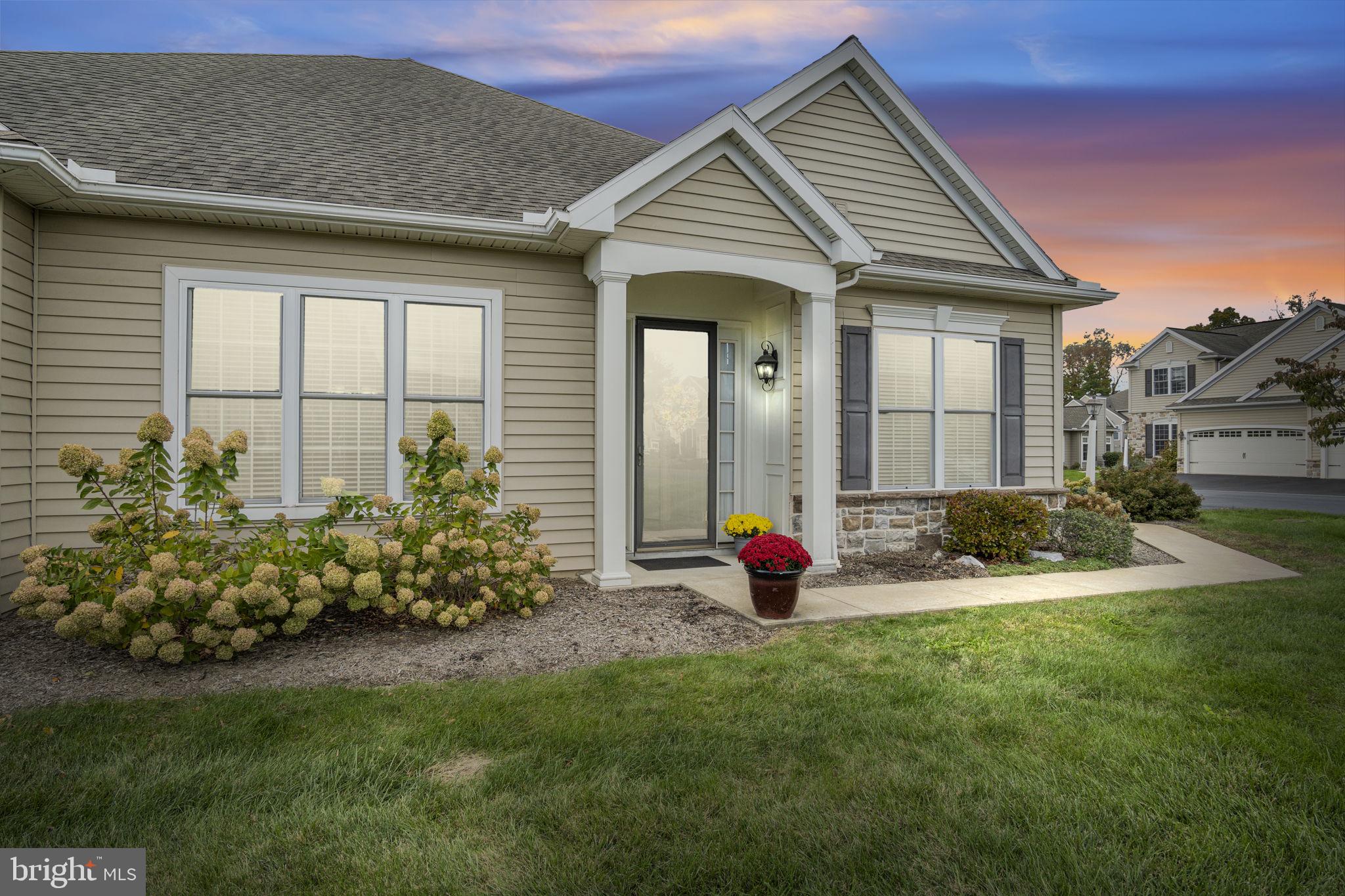 Dreamy First-Floor Living Awaits! Welcome to this picture-perfect end-unit home tucked on a quiet cul-de-sac, where comfort, convenience, and charm come together in the dreamiest way. Enjoy the ease of true first-floor living with an open, light-filled layout that feels spacious yet cozy. The flow from the living area to the kitchen and dining spaces makes everyday living effortless and entertaining a breeze. Thoughtful design touches and natural light fill every corner, creating a warm, inviting atmosphere you’ll love coming home to. Outside, relax and unwind in your peaceful setting all while being just moments from everyday amenities. This is that rare find where functionality meets pure Dream Home feeling.