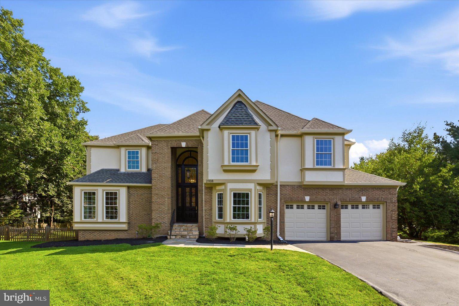 ACTIVE FOR SHOWINGS 9/10. OPEN HOUSE 9/13 Sunday 1-3pm. Nearly 5,000 square feet, 5 bedrooms, 4.5 baths, and beautifully updated throughout—this Ashburn Farm home offers exceptional space, a flexible floor plan, and expansive indoor and outdoor living. The upper-level features four bedrooms and three full baths, while the fully finished lower-level adds a fifth bedroom, full bath, two bonus rooms, recreation space, and commercial-style bar—creating plenty of room for guests, work, entertaining, and everyday living.The home opens to a light-filled two-story foyer with a soaring ceiling and an impressive leaded-glass entry with sidelights and an expansive transom above. The main level features oak hardwood flooring, generous living and dining spaces, a private office, and a fully remodeled kitchen with updated cabinetry, countertops, and appliances. Upstairs, the primary suite and all upper-level bathrooms have been renovated. The finished lower level is a standout, with a large recreation room and a rebuilt commercial-style bar with granite countertops, along with a bedroom and full bath.Outside, the large patio, upper deck, and spacious fenced backyard provide multiple spaces for entertaining, dining, and relaxing.Major improvements include: Fully renovated kitchen; renovated powder room, primary bath, and upper-level baths; oak hardwood flooring; replaced the windows throughout; rebuilt the lower-level bar as a commercial-style bar; electrical upgrades and recessed lighting throughout; two A/C units replaced; hot water heater replaced; deck configuration redesigned and extensively rebuilt; expansive patio installed on a concrete base; and fully replaced the rear-yard fencing. The interior has been freshly professionally painted.Ideally situated in Ashburn Farm, the home offers convenient access to shopping, dining, recreation, and major commuter routes, including Route 7, Route 28, the Dulles Greenway, the Silver Line Metro, and Dulles International Airport. One Loudoun, Leesburg, and Tysons are also within easy reach, making this an exceptionally well-connected location within one of Ashburn’s most established communities. Residents of Ashburn Farm also enjoy access to swimming pools, tennis and pickleball courts, nearly 30 miles of paved walking and biking trails, playgrounds, sports fields, and community gathering spaces.With its substantial finished square footage, versatile bedroom and bath configuration, fully finished lower level with exceptional entertaining space, extensive updates, and desirable Ashburn Farm location, 21108 Stonecrop Place delivers the space, flexibility, and lifestyle today’s buyers are looking for. See Documents for full list of updates.