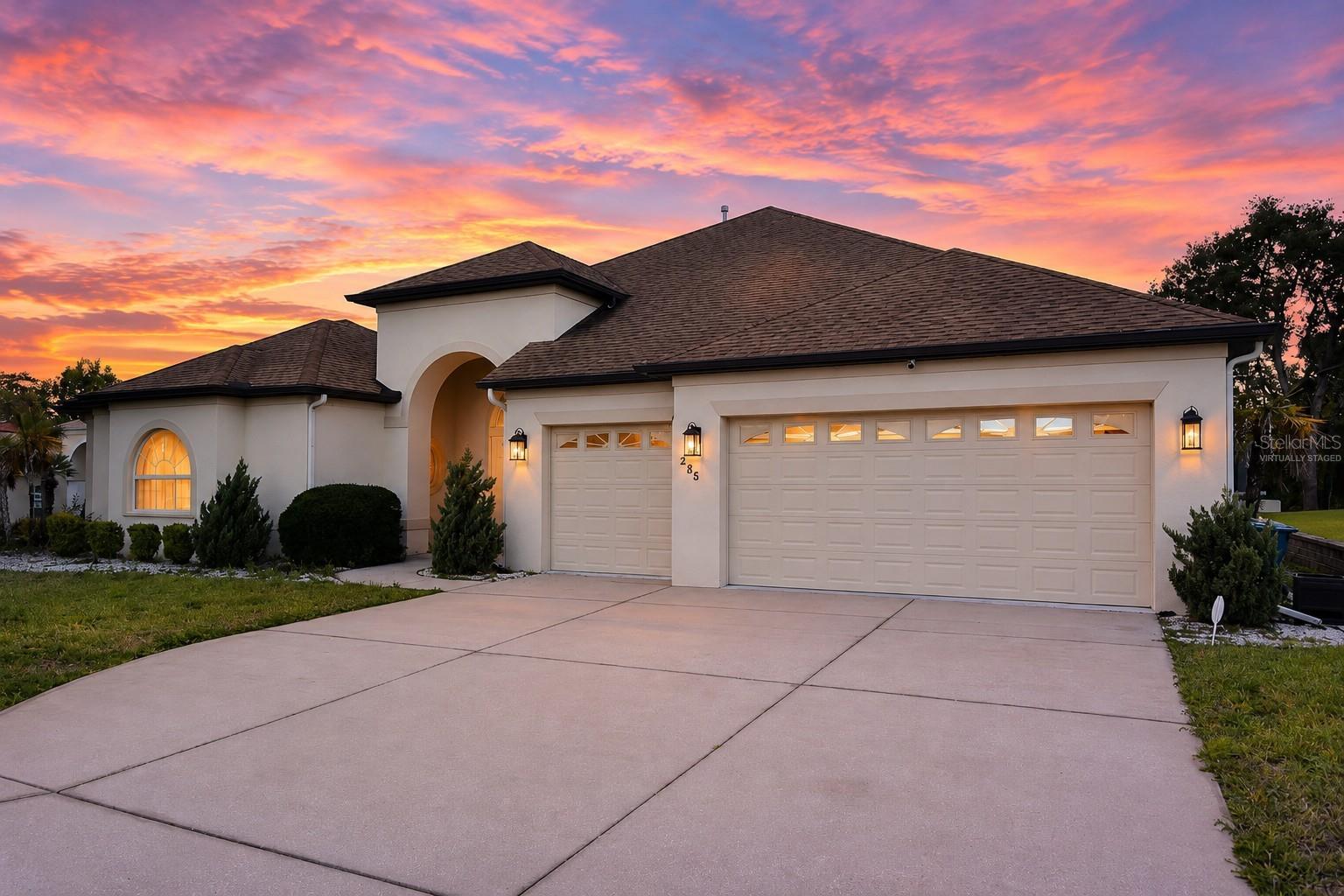 Welcome to one of the most unique and impressive courtyard pool homes in the Tampa Bay area. From the moment you enter the private courtyard, you are greeted by a resort-style oasis featuring a gorgeous swimming pool, oversized spa, outdoor kitchen, detached casita, and a potential in-law suite, creating the ultimate setting for entertaining and flexible living arrangements. Step inside the main residence and prepare to be amazed by soaring coffered ceilings, a grand staircase adorned with intricate woodwork and wrought iron detailing, and timeless architectural elegance throughout. The formal dining room showcases beautiful wood flooring and provides the perfect space for hosting gatherings and special occasions. The kitchen is appointed with solid wood cabinetry, stunning granite countertops, ample workspace, and a cozy dinette overlooking the spacious living area complete with a fireplace. The luxurious first-floor primary suite offers abundant closet space with custom built-in cabinetry systems and serves as a private retreat within the home. A large office located near the primary suite provides an ideal work-from-home environment. Upstairs, two bedrooms feature their own private bathrooms and balconies, offering comfort and privacy. The expansive rear porch spans the entire width of the home and overlooks a peaceful natural setting, providing the perfect place to relax and enjoy Florida's beautiful weather. While this exceptional property offers tremendous architectural character, resort-style amenities, and an outstanding floor plan, it does require some minor updating and repairs, providing the next owner with an opportunity to add their own personal touches and maximize the home's full potential. This extraordinary property combines luxury, functionality, and architectural character in a way that is rarely found in today's market. If you have been searching for a truly one-of-a-kind home that offers resort-style living, exceptional entertaining space, and endless possibilities, your search ends here.