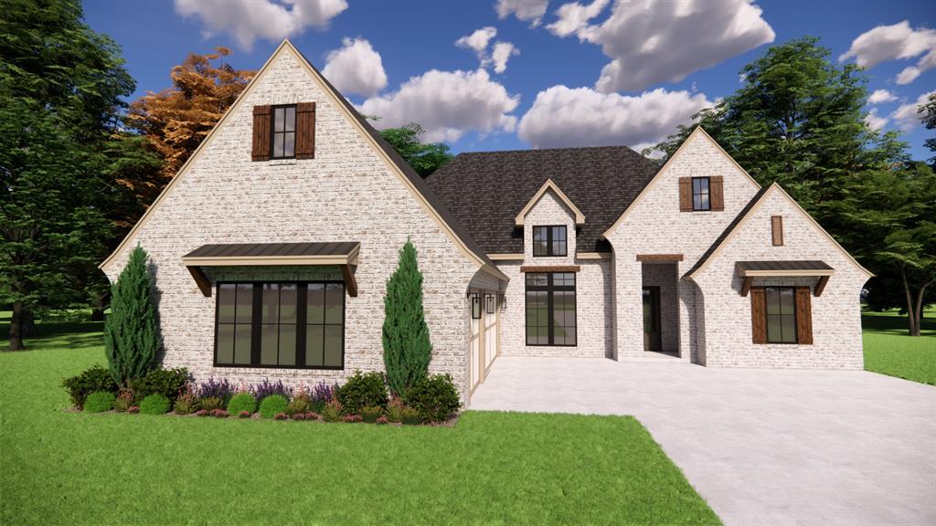 If you’re looking for a gated community that’s full of big, beautiful trees in north Edmond, look no further than Thunder Canyon!  Conveniently located 2 miles from I35 while still being wooded, peaceful, and full of wildlife, Thunder Canyon is the best of both worlds. This brand new, single story home really has something for everyone. The open kitchen is complimented by a huge 4’ x 9’ island that is perfect for entertaining and who doesn’t love a beautiful, spacious walk in pantry? The cathedral ceiling in the living room towers up to a stained maple beam that adds the perfect touch.  In addition to a large utility room, complete with a sink, this home also includes a mudroom area with a built-in mudbench which is perfect for keeping everything organized. The jack and jill bath between bedrooms 3 and 4 is convenient and efficient while bedroom 2 enjoys it’s own on suite for maximum privacy. A huge, covered patio is complimented by a fireplace, creating a snuggly spot to enjoy the surrounding wooded views. This beautiful brand new home wont last long. Take a look while you still can!