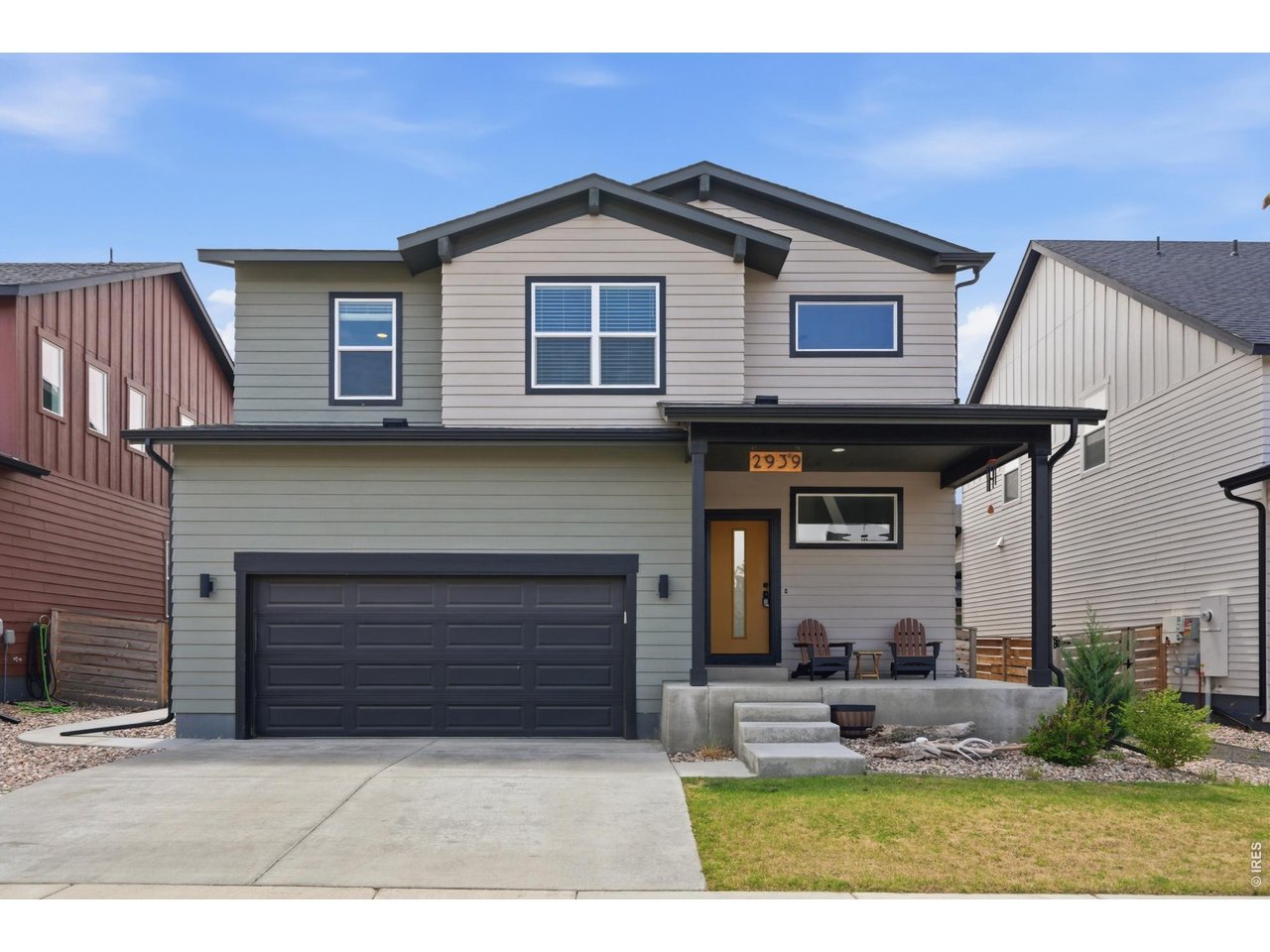 THIS HOME COMES WITH A 5.75% FIXED INTEREST RATE! Welcome home to this BEAUTY in the highly sought-after East Ridge Mosaic neighborhood of Fort Collins! Perfectly located just a half block from one of TWO neighborhood swimming pools. Right when you pull up you'll love the attractive design and curb appeal of this home. Inside you're greeted by a spacious open floorplan with tall ceilings and abundant natural light. Check out this gourmet chef's kitchen with a massive island for entertaining and a gas cooktop for the chef of the household! Step outside to the inviting covered patio perfect for grilling out and relaxing plus a fully fenced yard for playing in. Upstairs offers three bedrooms including a luxurious primary suite with ensuite bath and huge walk-in closet, plus a versatile loft space perfect for a rec room, workout area or office. The main-level office gives you a true work-from-home HQ away from the hustle bustle. Your house will be THE hangout spot with this finished basement rec room with rock climbing wall and a 2nd beautifully updated primary suite bedroom with ensuite bath. Plus a BONUS workshop room gives you loads of options for hobbies/crafts or finish a 5th bedroom. Truly unlimited guest space and multi-generational living potential. Large garage with tall ceilings and heavy-duty storage racks included! Located in Mosaic, one of Fort Collins' most vibrant communities, you'll enjoy access to neighborhood amenities including two separate swimming pools designed for all ages, complete with a shallow kid-friendly pool and a relaxing jacuzzi space. Residents also have access to open spaces, brand new neighborhood park coming soon and close to walking and biking trails. The neighborhood offers a unique balance of modern living and outdoor lifestyle, all just minutes from Old Town Fort Collins, local dining, shopping, and convenient access to I-25. Call today for a tour!